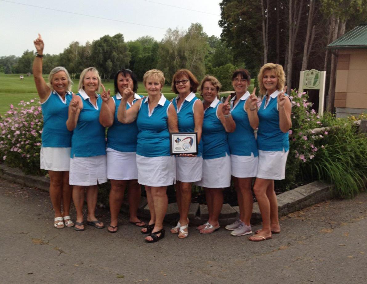 Les femmes de Saint-Anicet au sommet