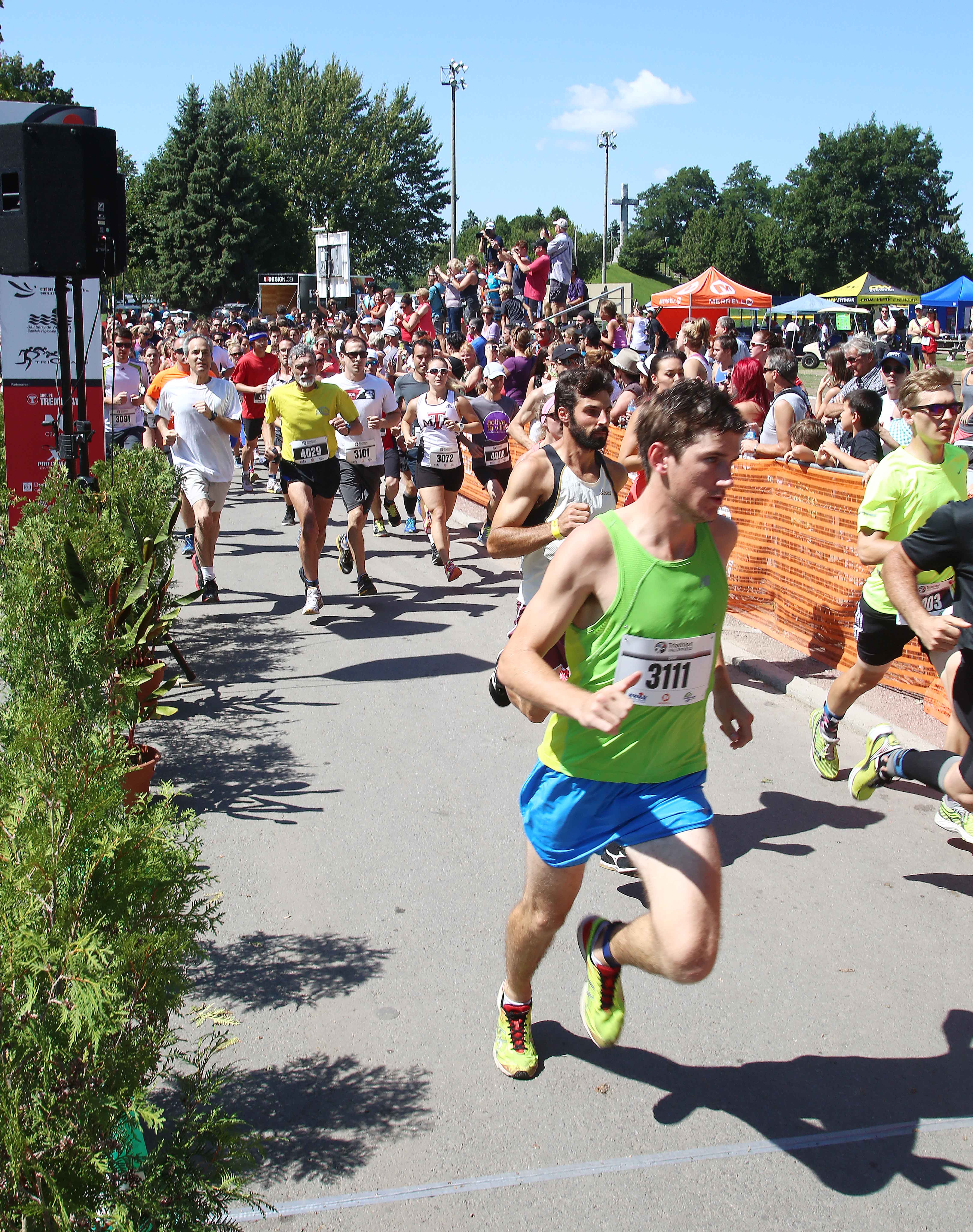 Des sourds à la découverte du triathlon