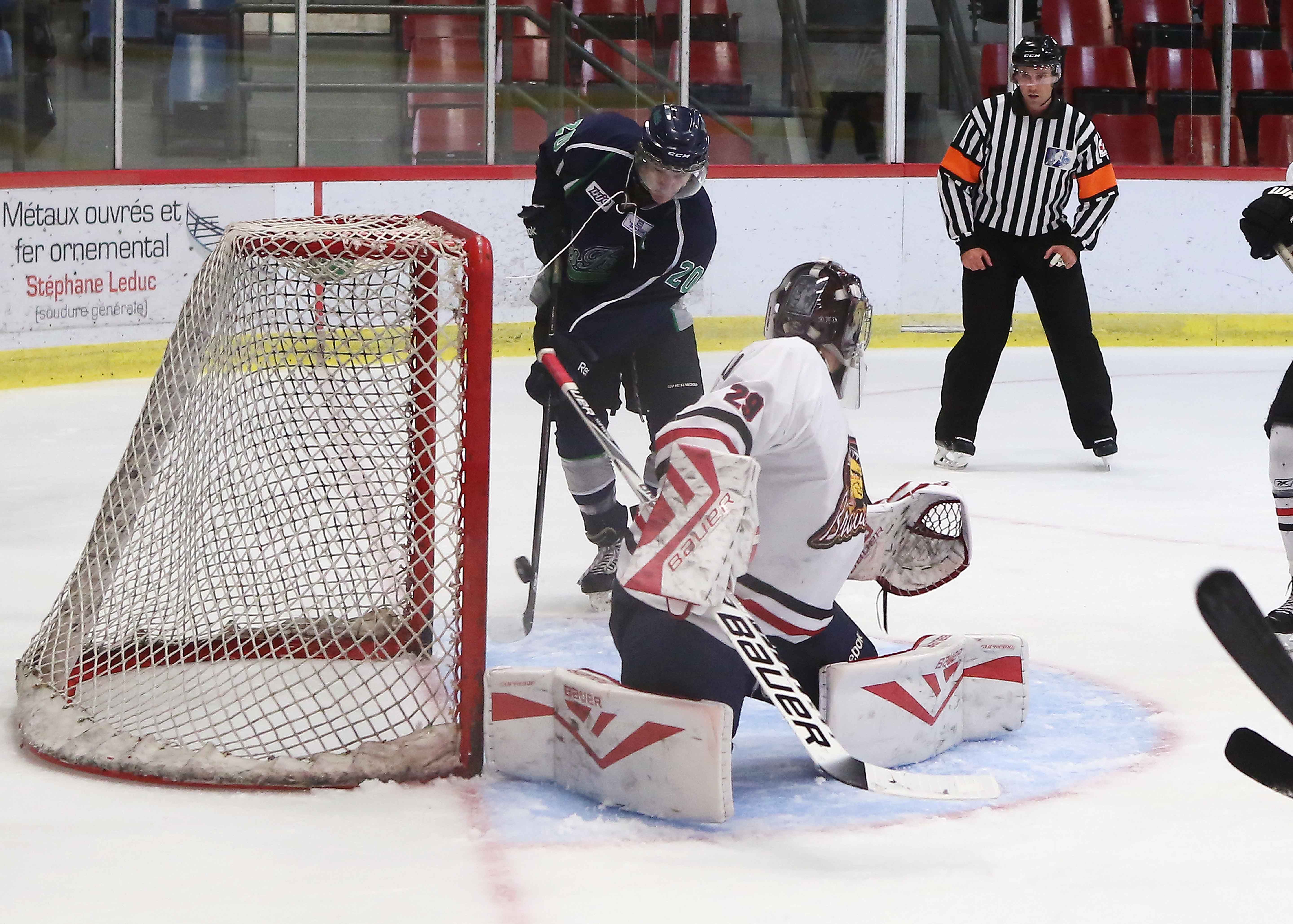 Le gardien Hugo Talbot-Tassi retrouve ses moyens