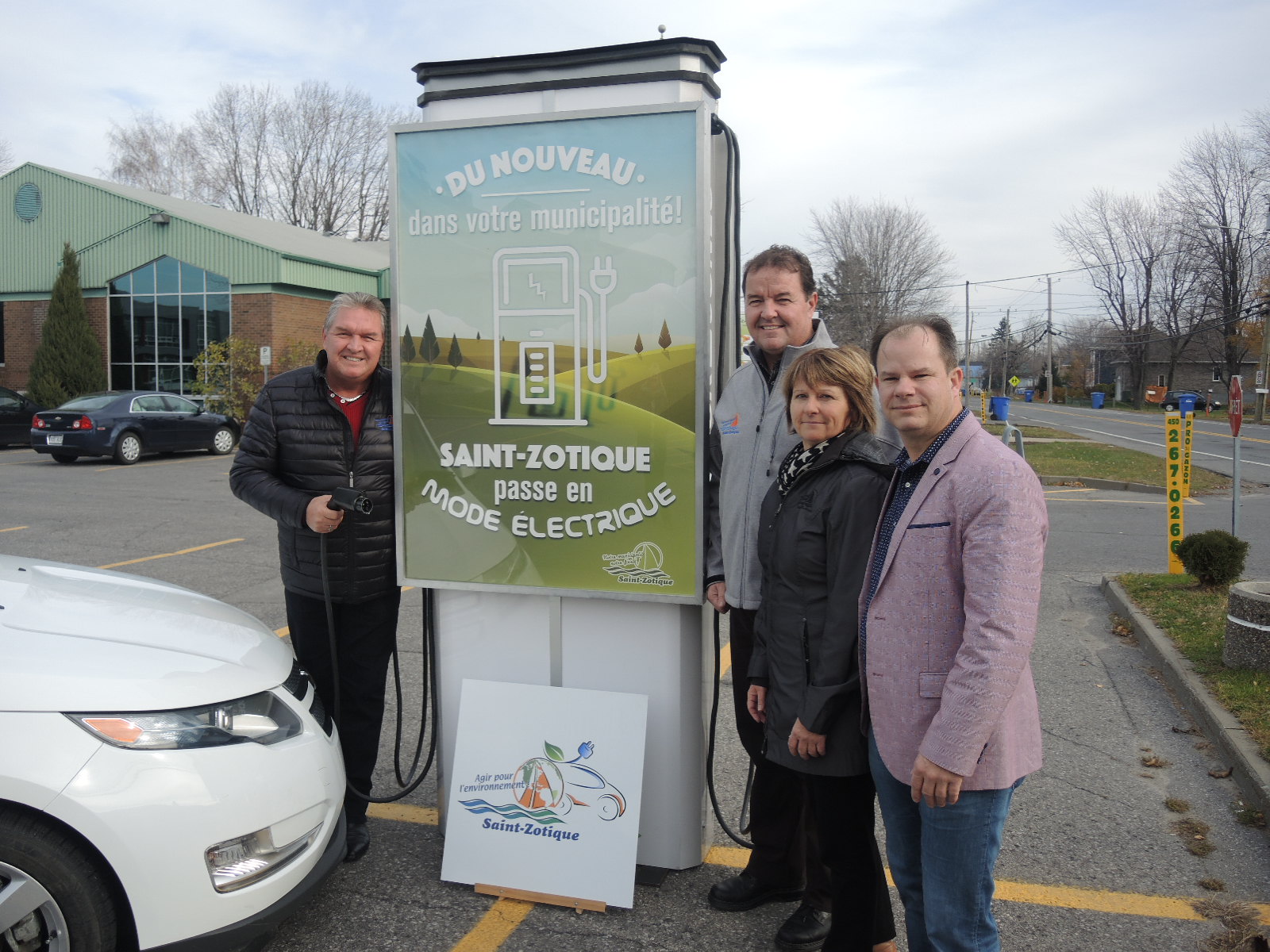 Saint-Zotique en mode électrique