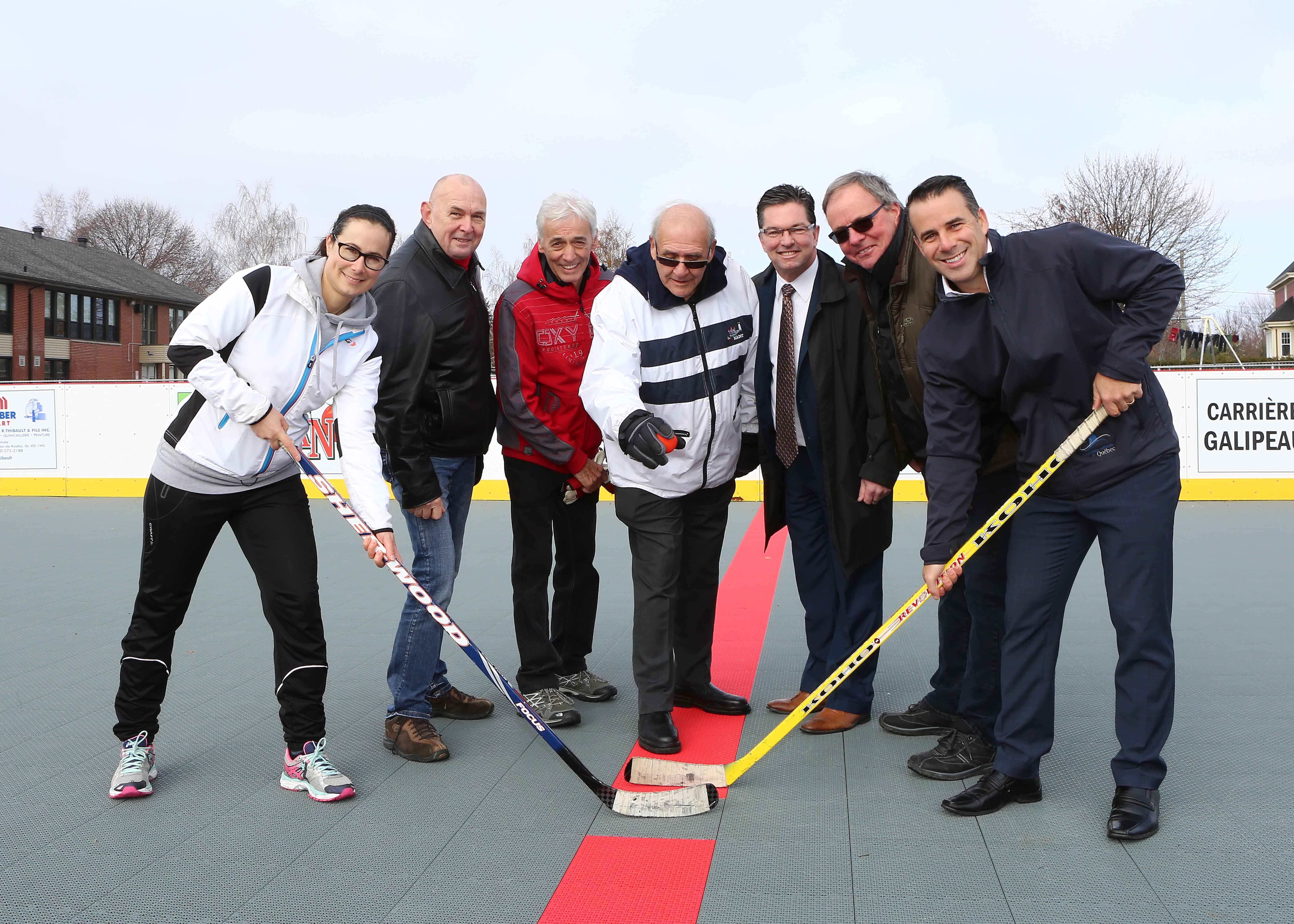 Nouvelle patinoire multisport à Saint-Stanislas-de-Kostka
