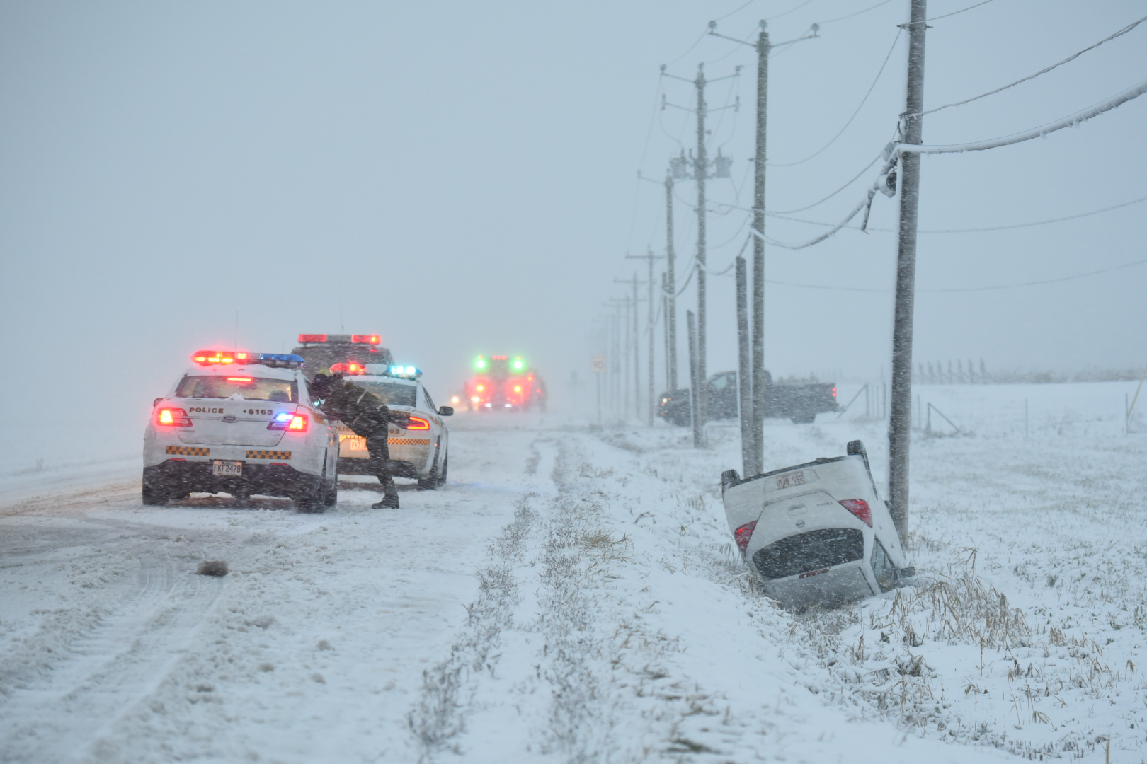 Des sorties de routes par dizaines