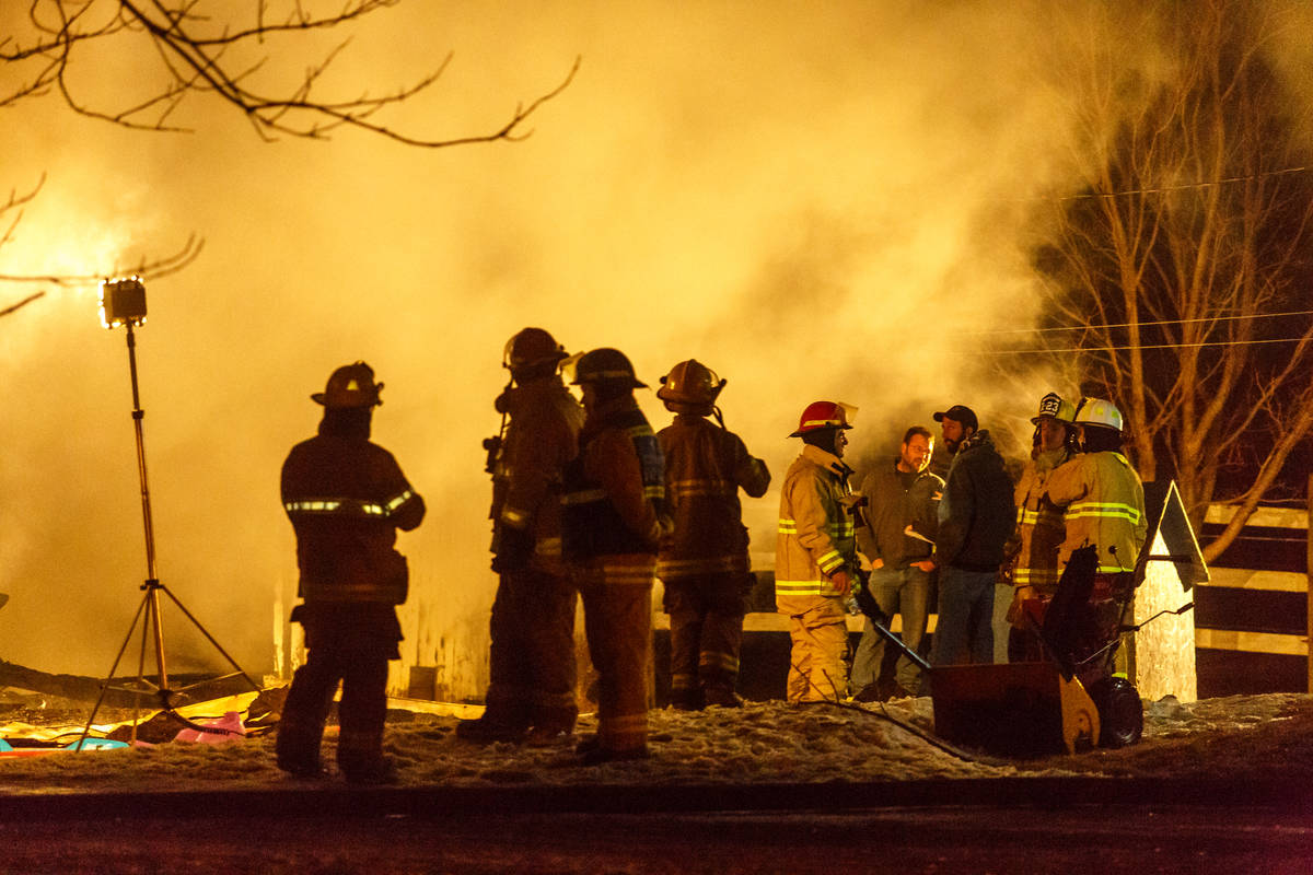 Des bêtes périssent dans un incendie à Saint-Louis-de-Gonzague