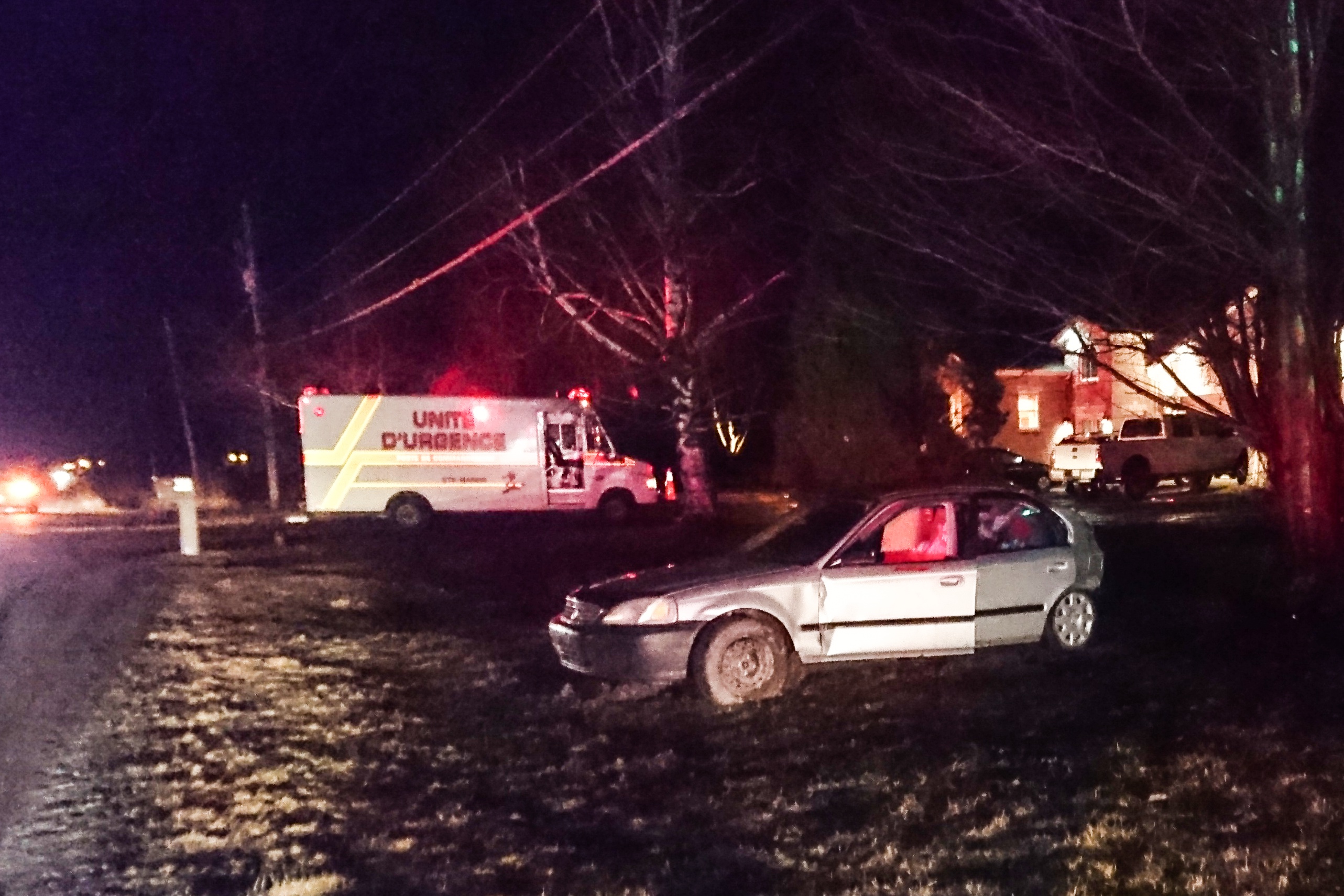 Accident possiblement relié à l’alcool au volant