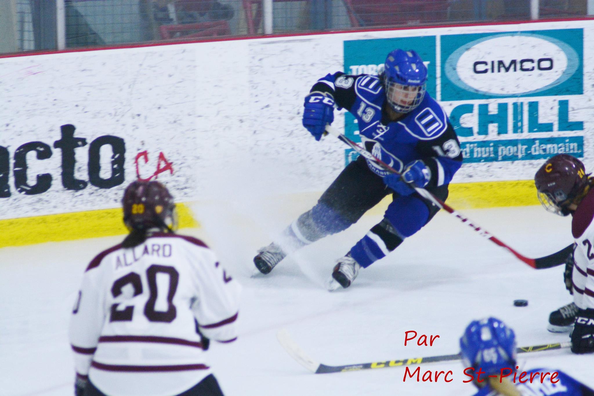 Image illustrant l'article: Alexandra Labelle a marqué de gros buts pour les Carabins