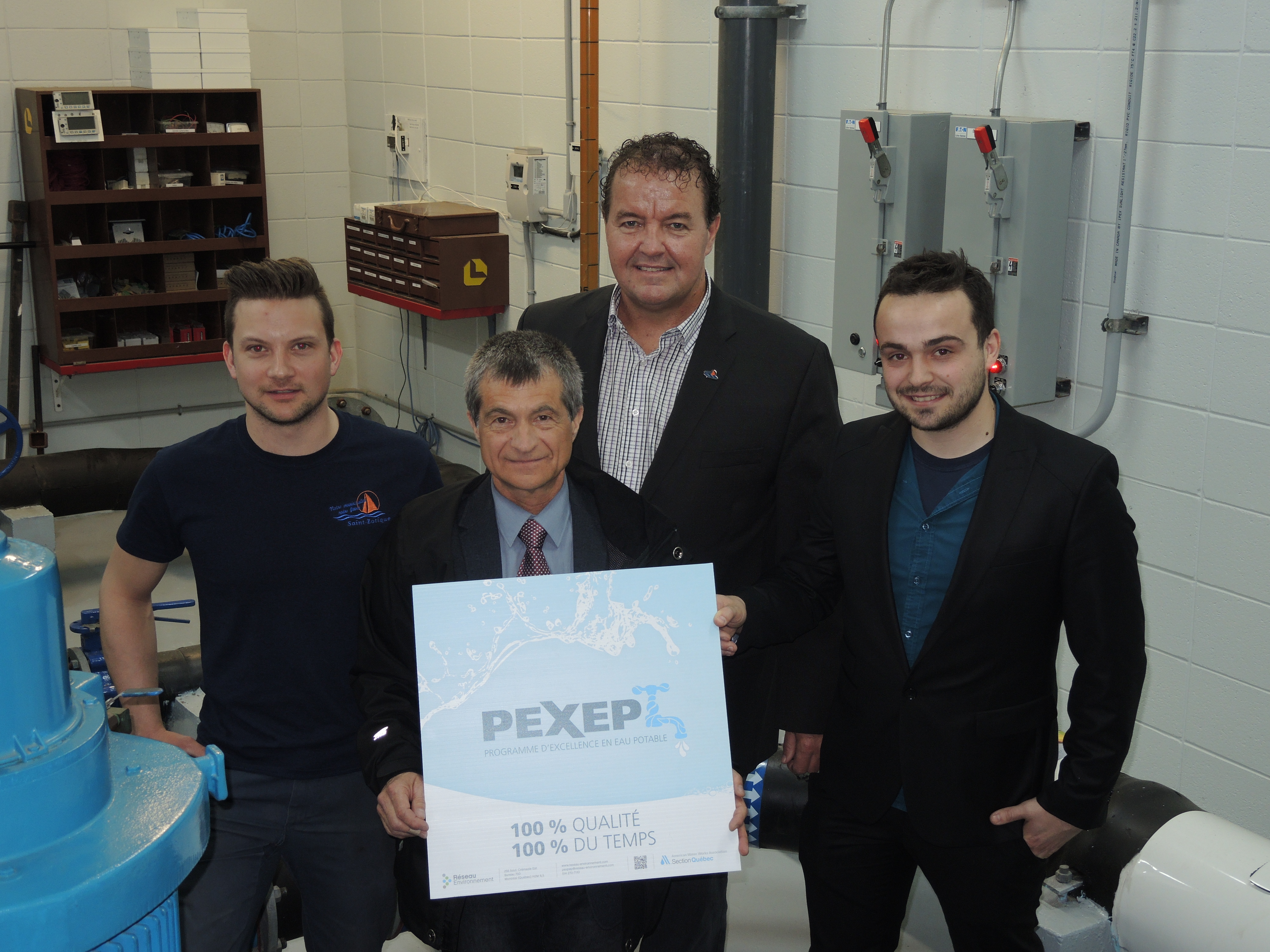 Saint-Zotique veut produire la meilleure eau potable dans Soulanges