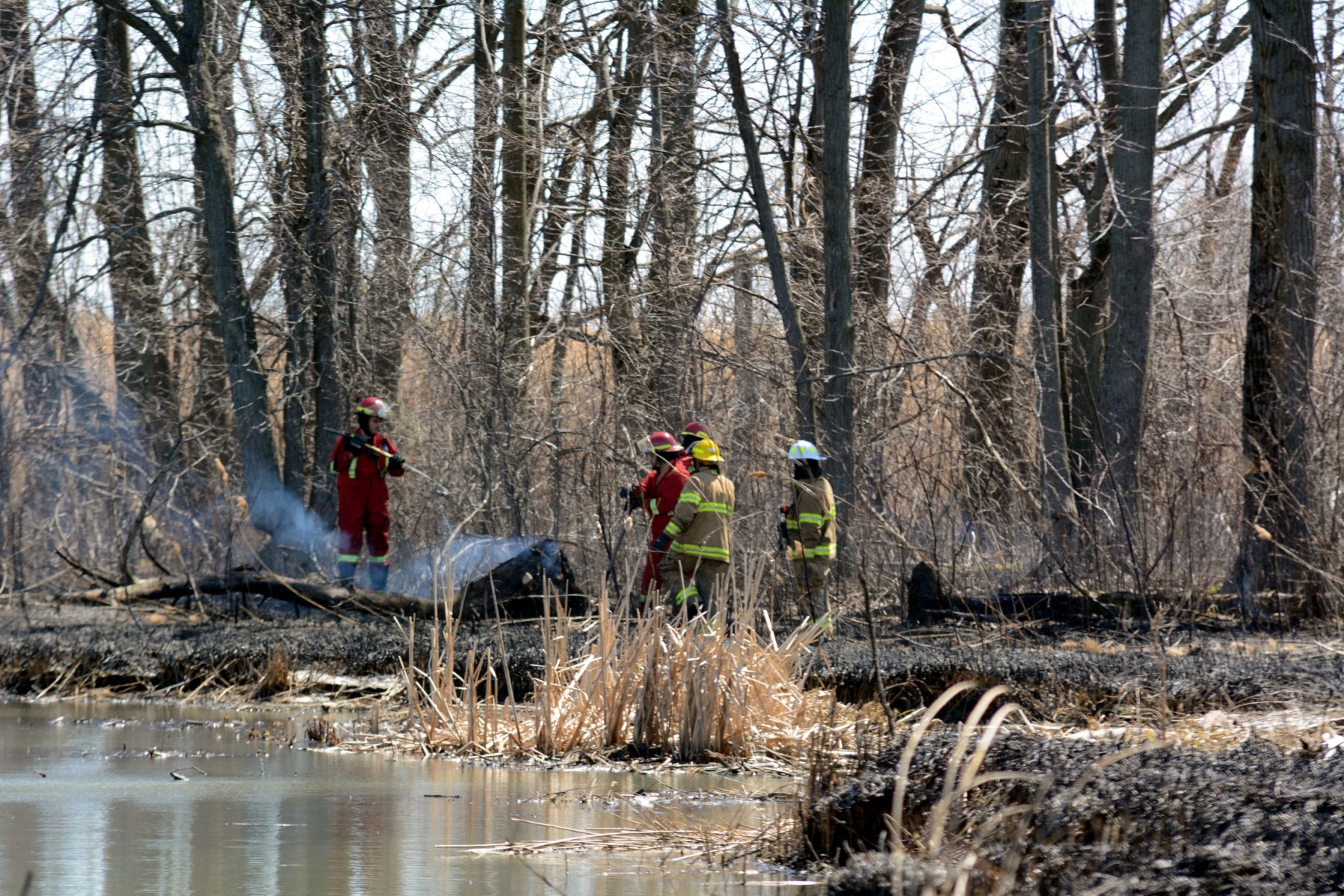 Image illustrant l'article: Incendie et découverte de produits pour la culture de cannabis