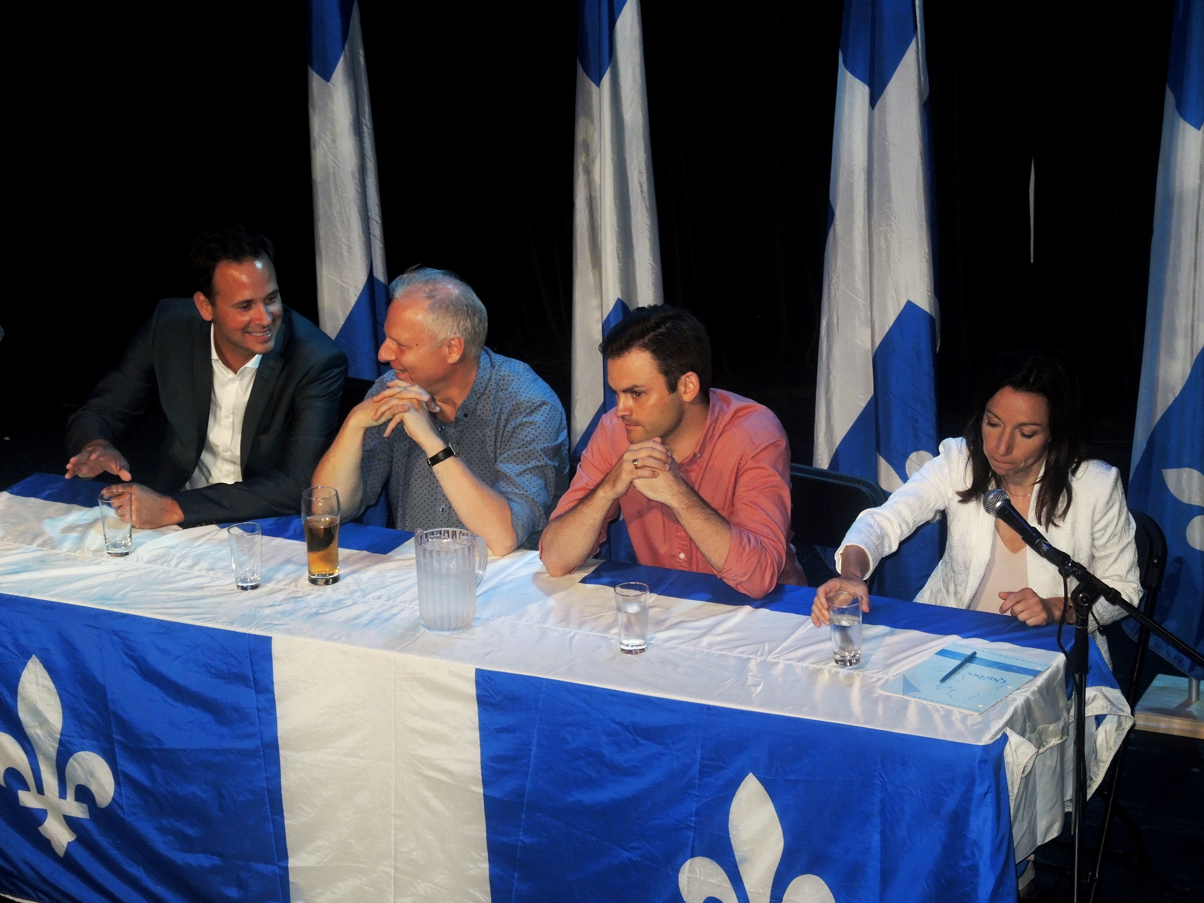 La question référendaire débattue entre les candidats péquistes