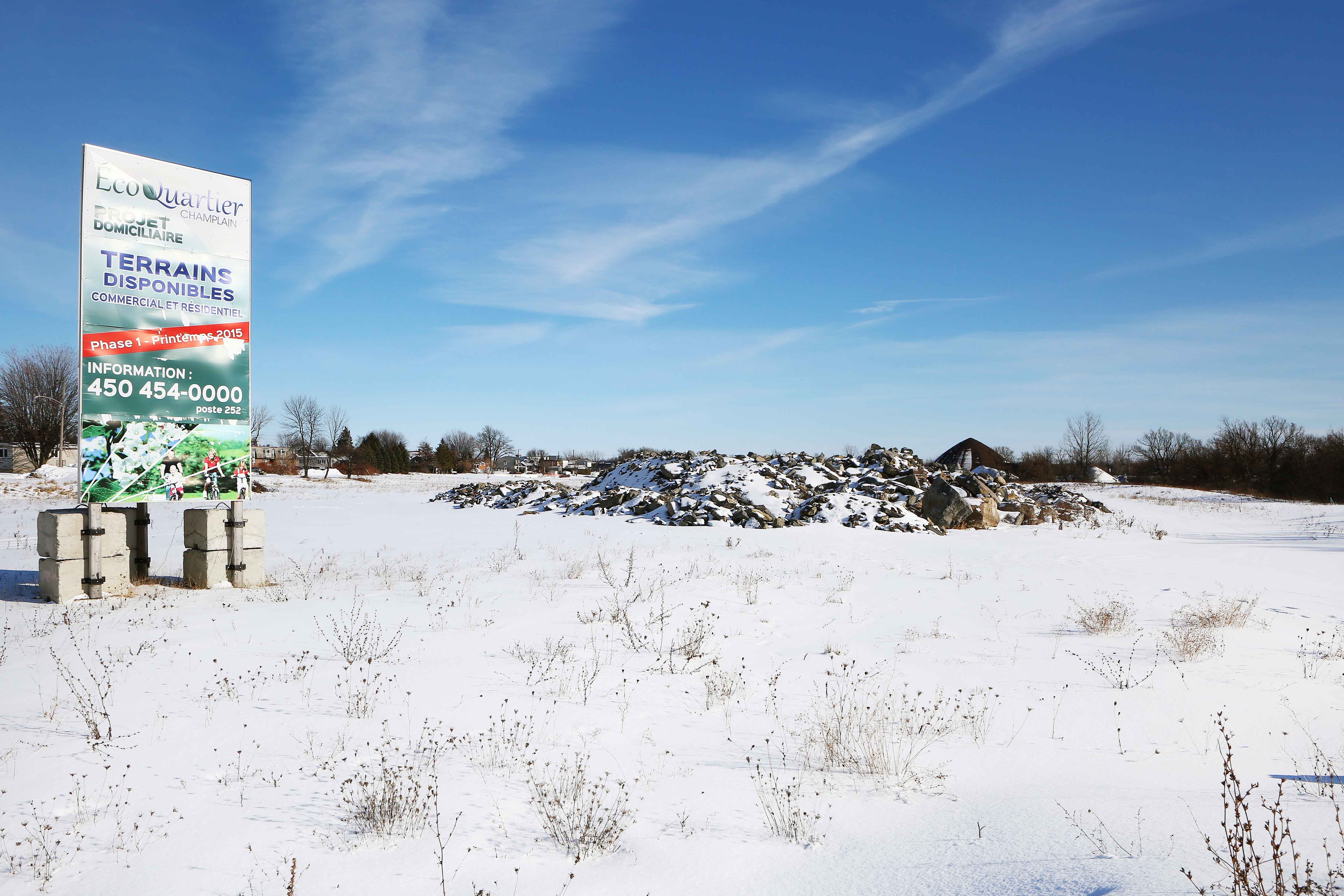 Projet immobilier de 60 M$ dans l&rsquo;éco-quartier Champlain