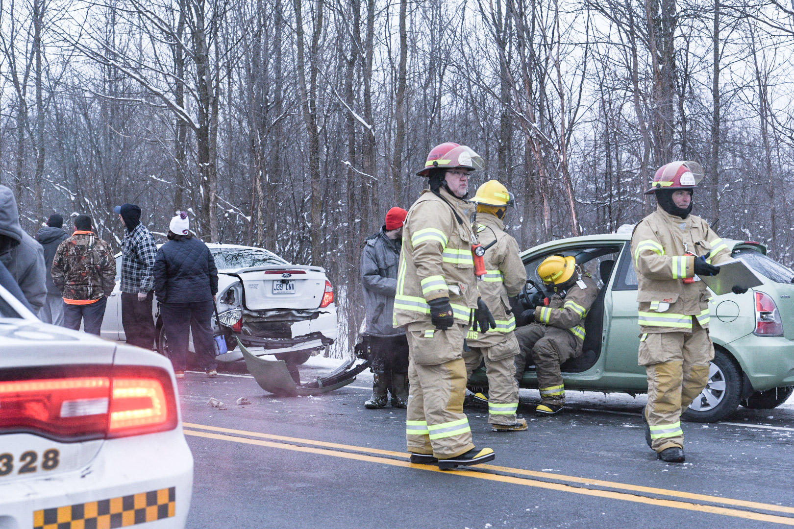 Deux blessés mineurs à la suite d’un accident