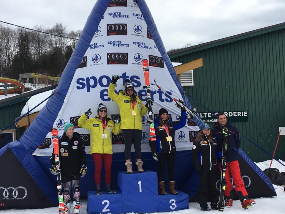 Image illustrant l'article: Le slalom est l’affaire de Heidi Roussin à Bromont