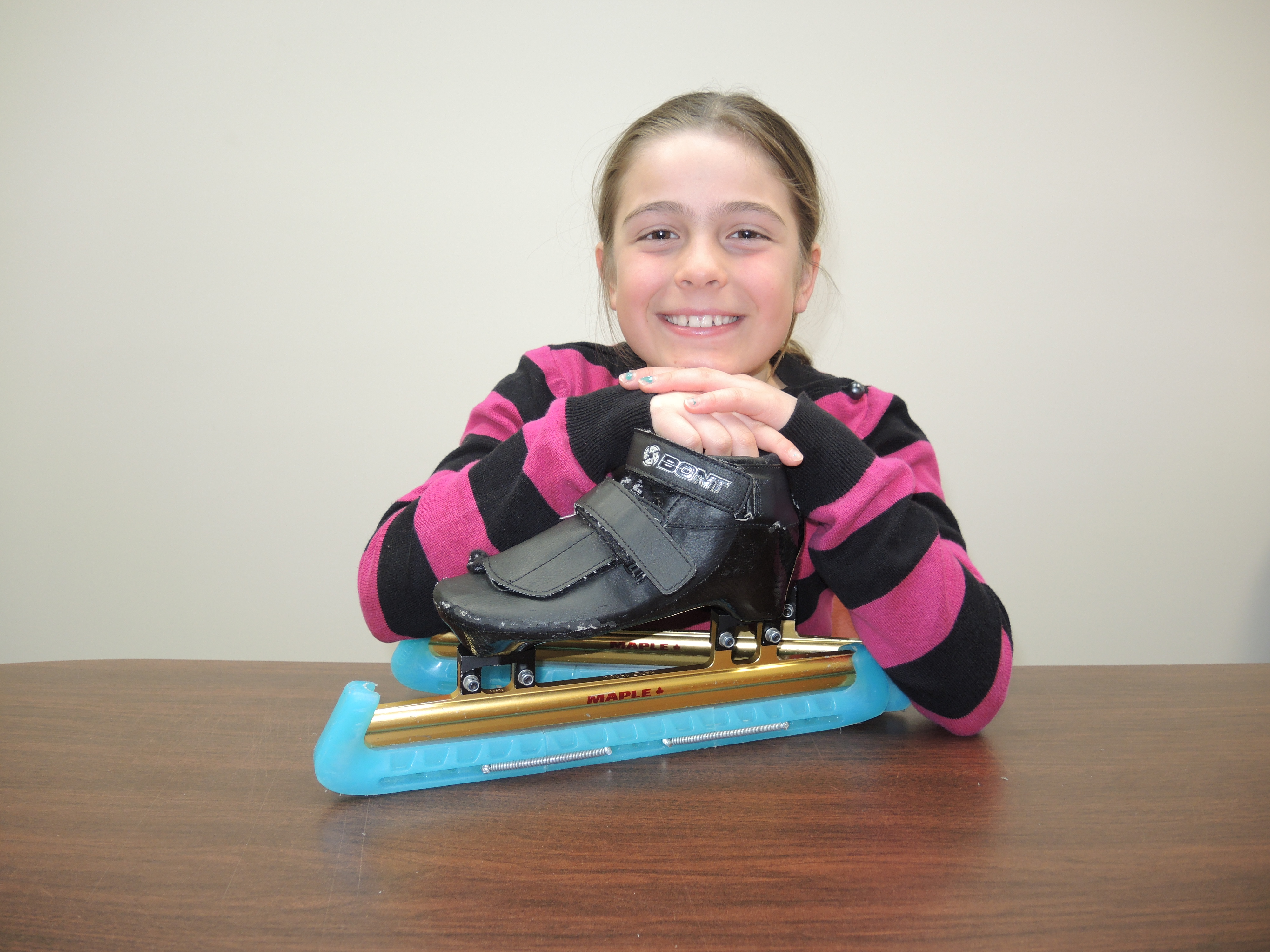 Vraiment vite sur ses patins