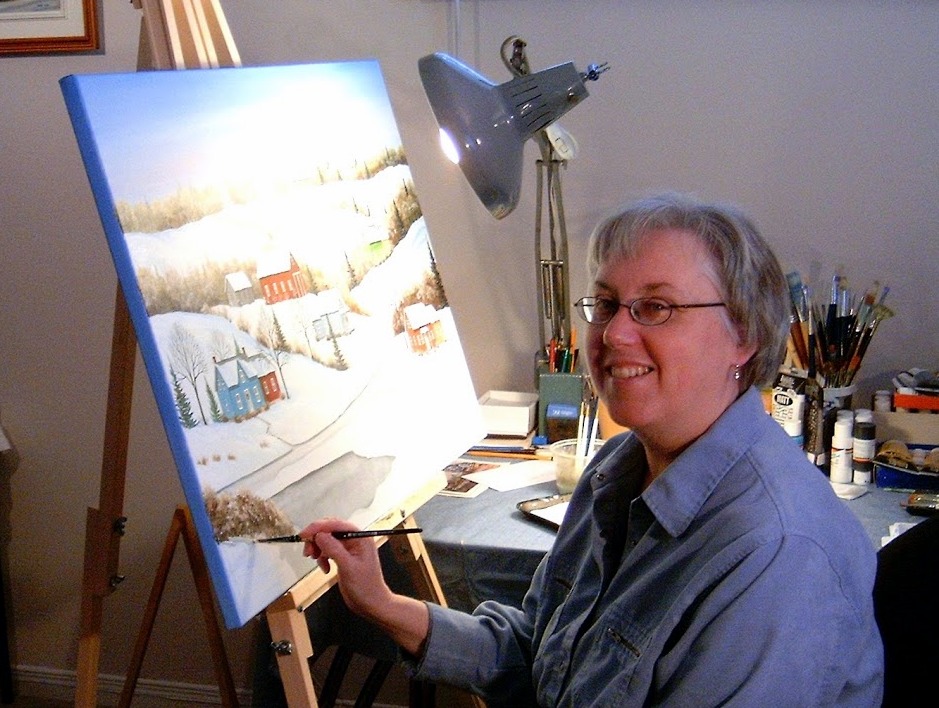 Image illustrant l'article: Local Painter Donates Piece for Eastern Township Exhibition