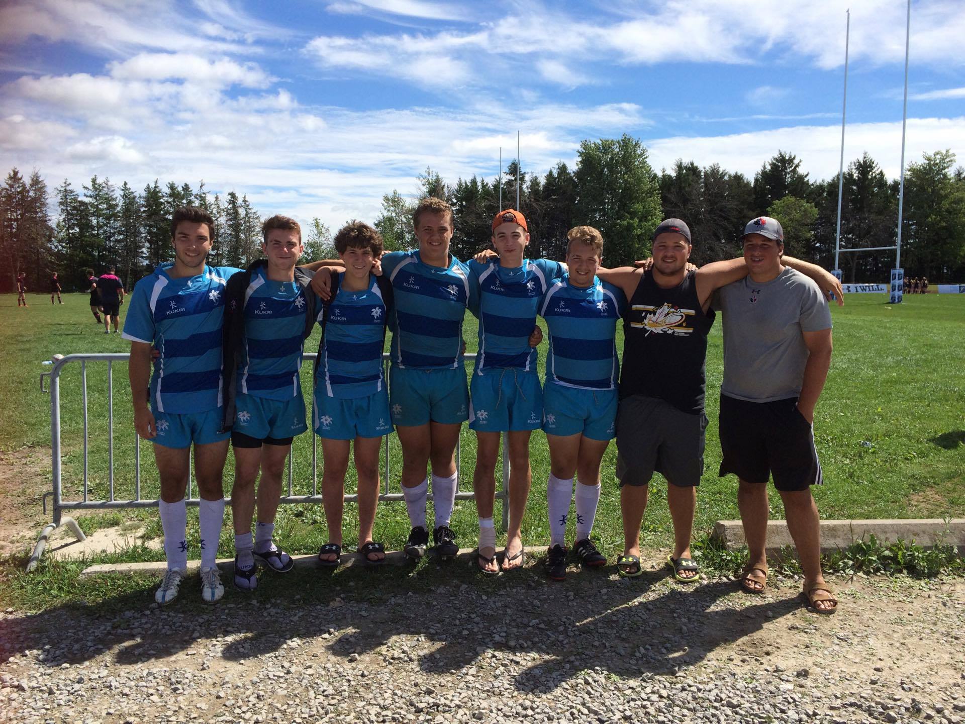 Team Quebec U16 rugby wins the Bowl in Toronto