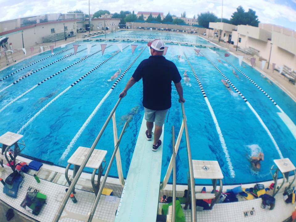 A Huntingdon swimmer achieves results with athletes from New Mexico