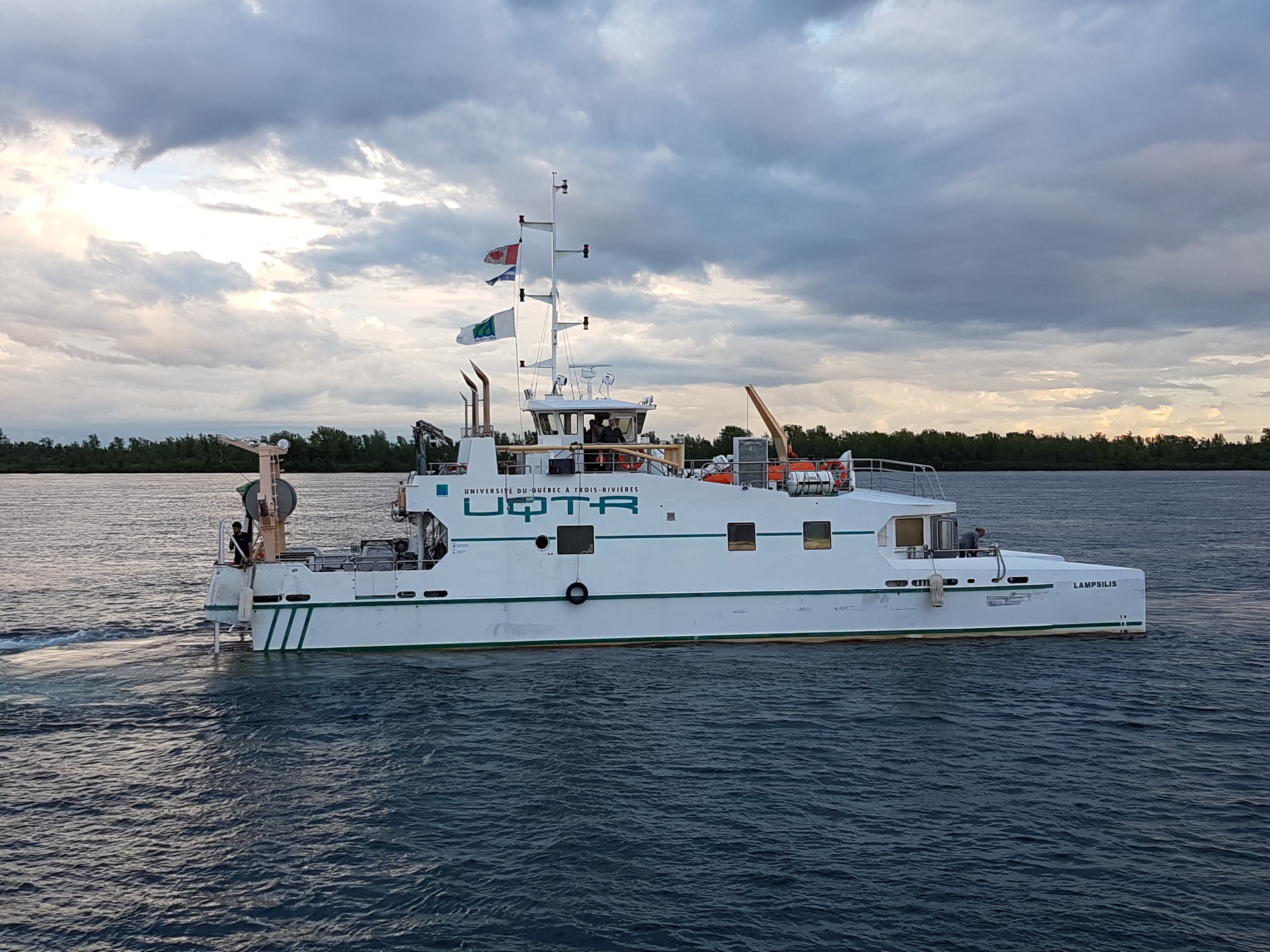 Mission scientifique «historique» d’analyse de l’eau du fleuve