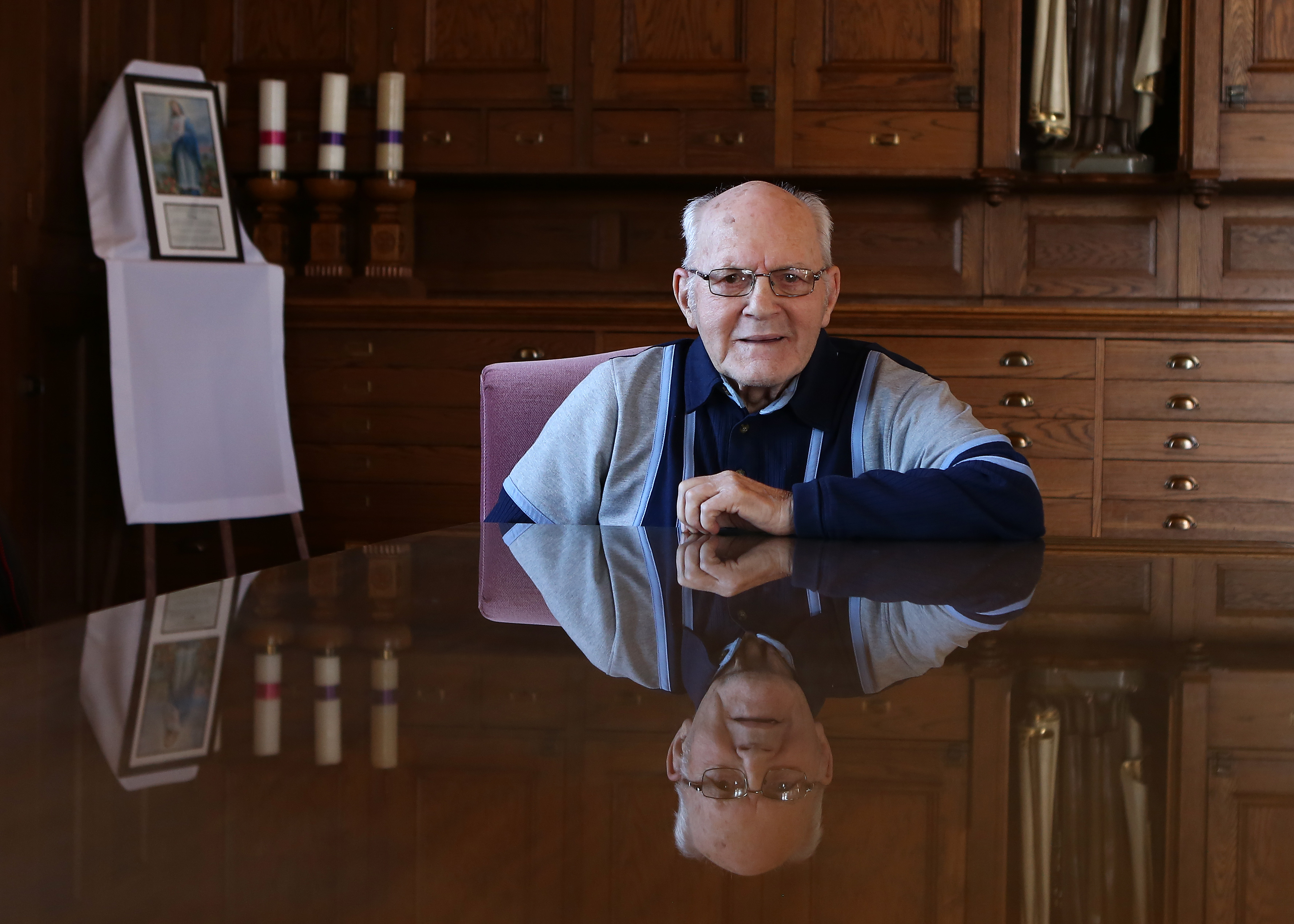 Décès subit du sacristain Norbert Shink