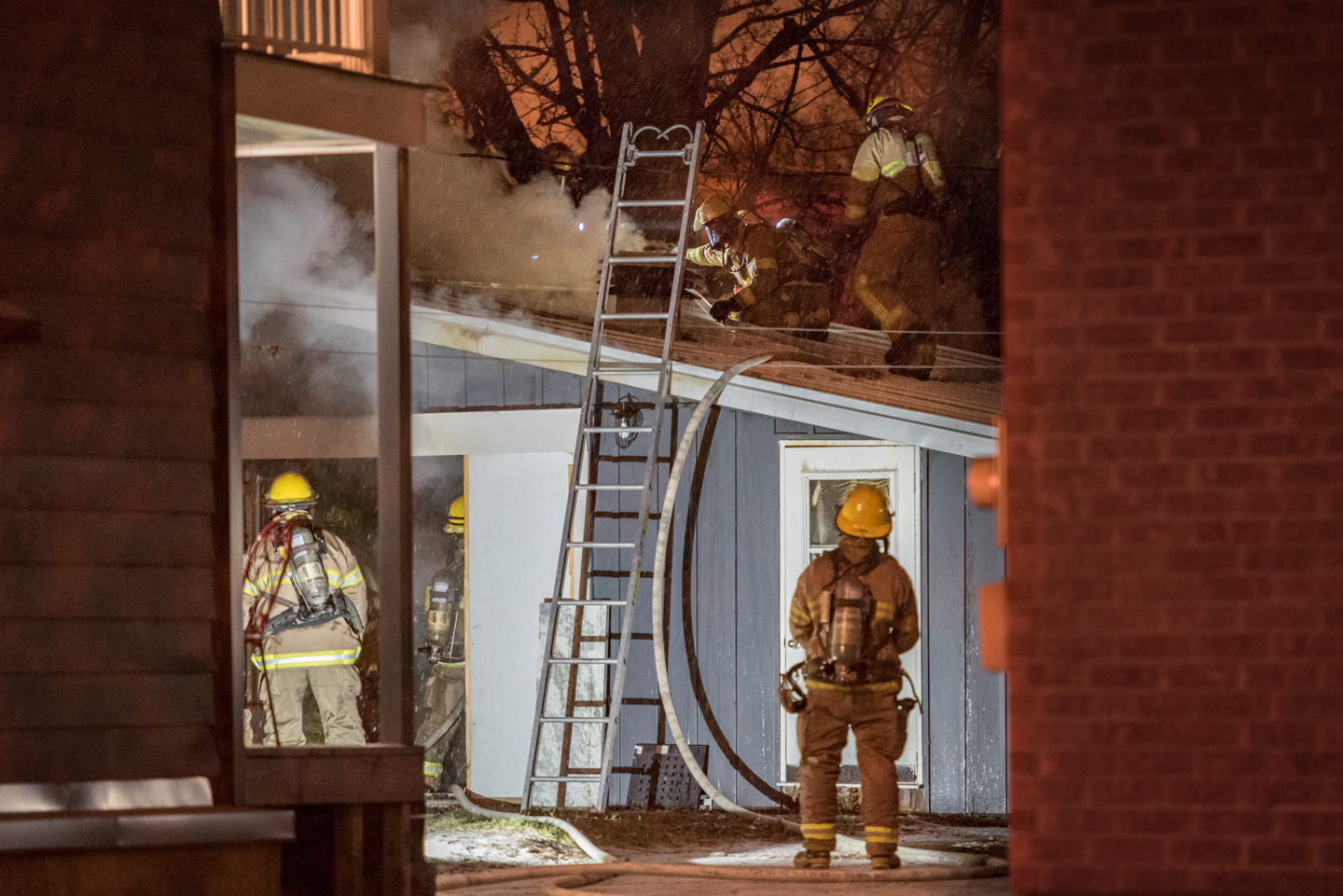 Deux incendies signalés dans la région