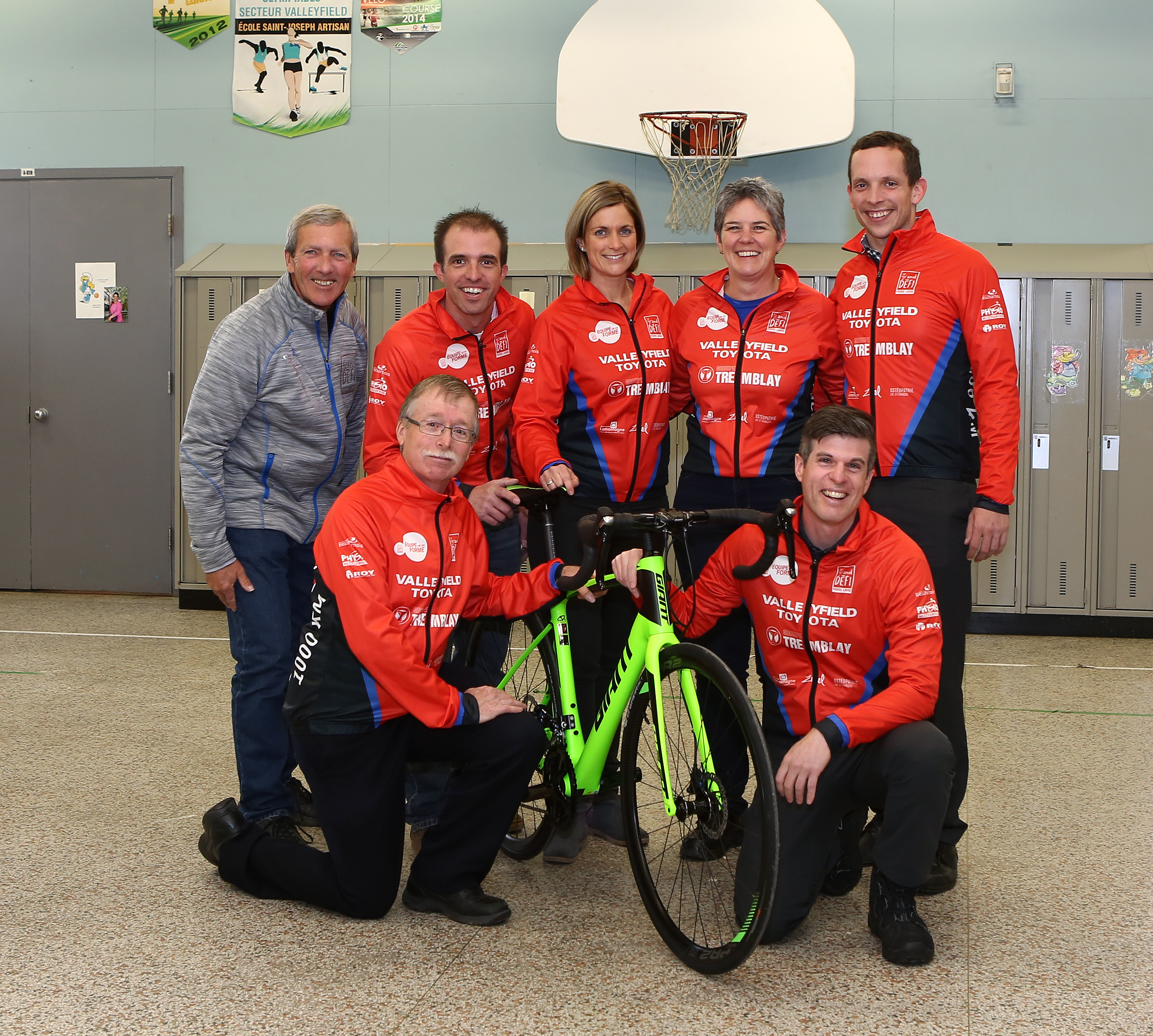 Équipe Vie en forme renfourche ses vélos pour l’école Saint-Joseph-Artisan