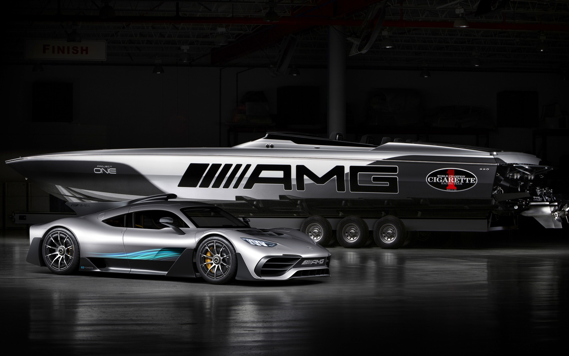 Image illustrant l'article: Cigarette Racing 515 Project ONE, lorsque AMG et Cigarette Racing s'éclatent