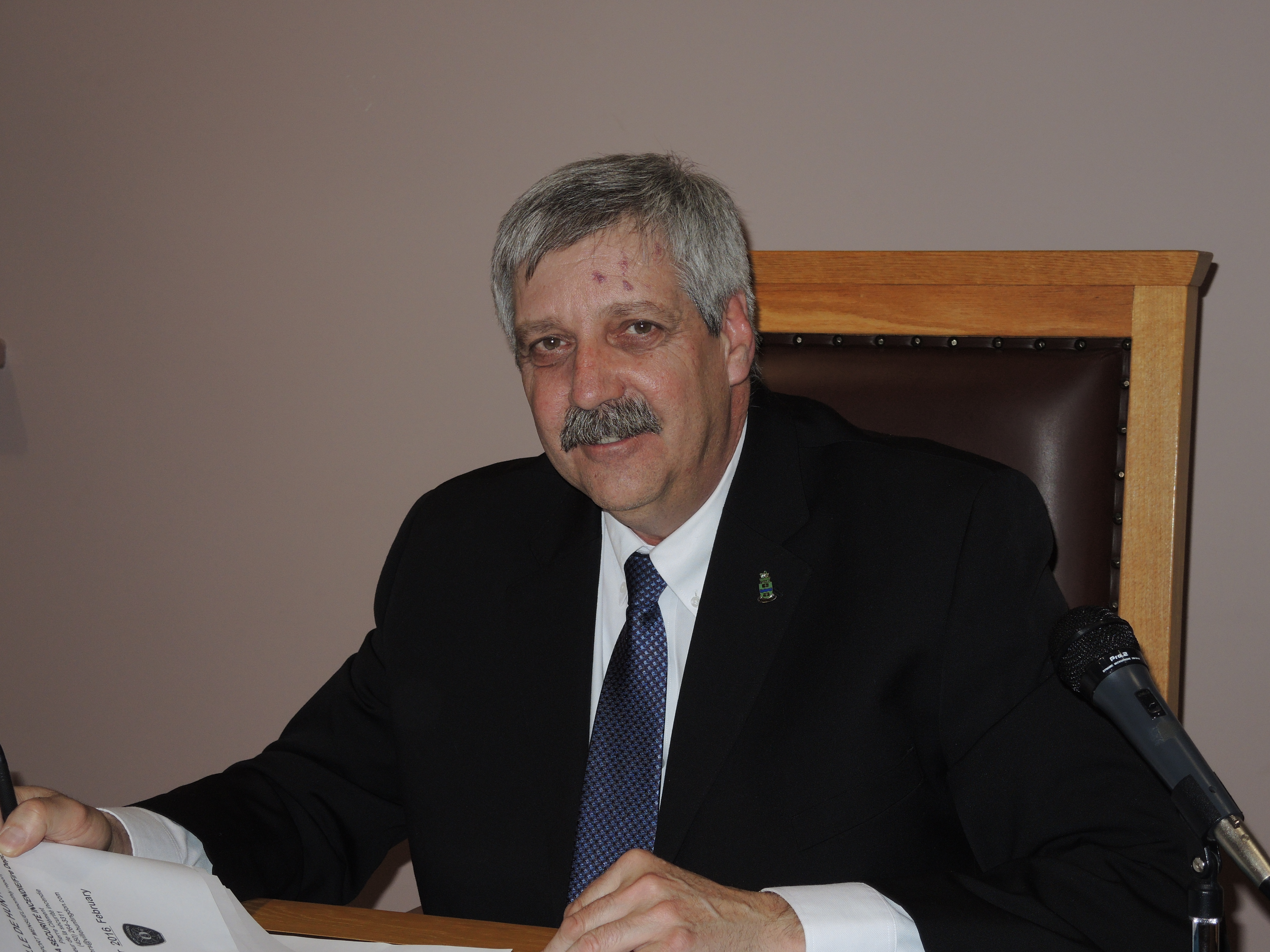 Le maire de Huntingdon à la FQM