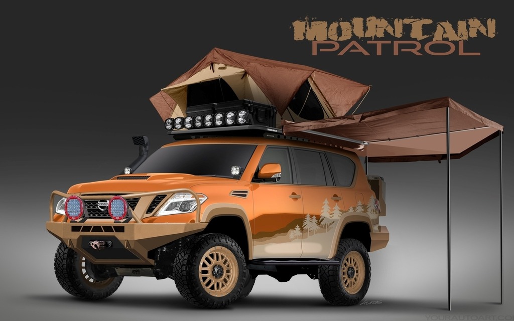 Camper sur le toit d’un Nissan Armada, ça sera bientôt possible!