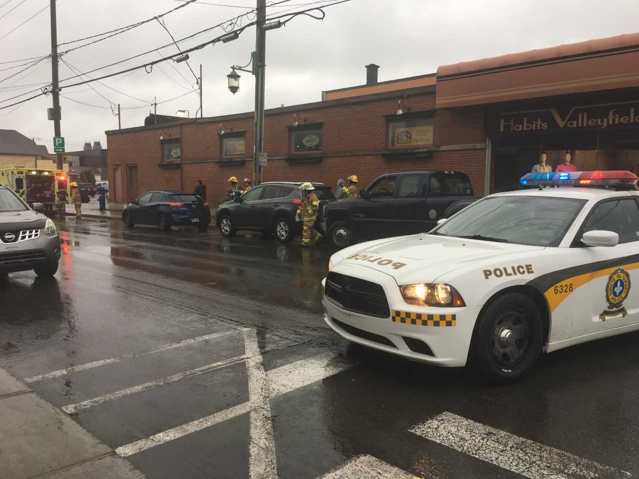 Au moins deux enfants blessés dans un accident à Valleyfield