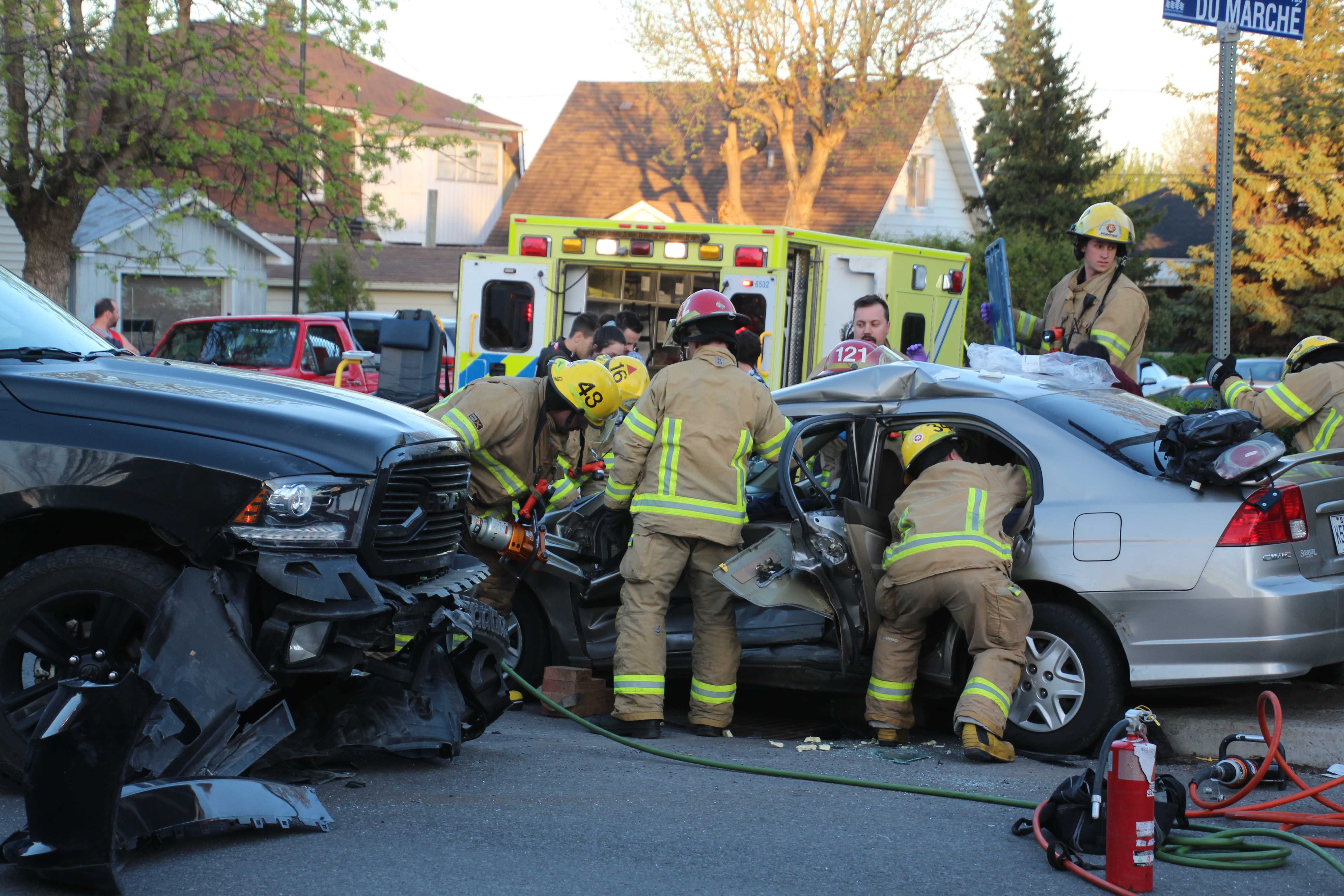 Une collision fait 7 blessés