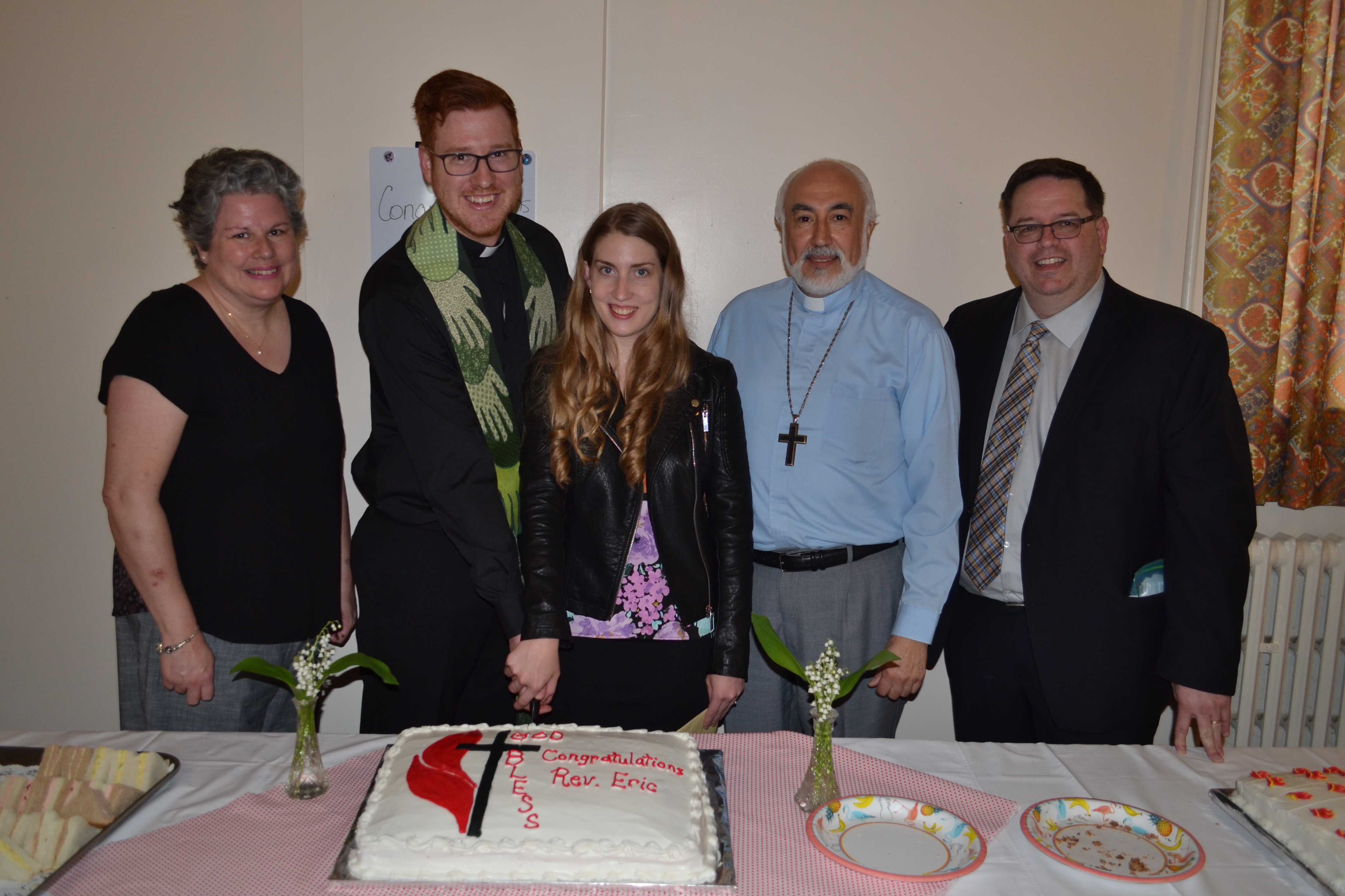 Church communities raise a minister