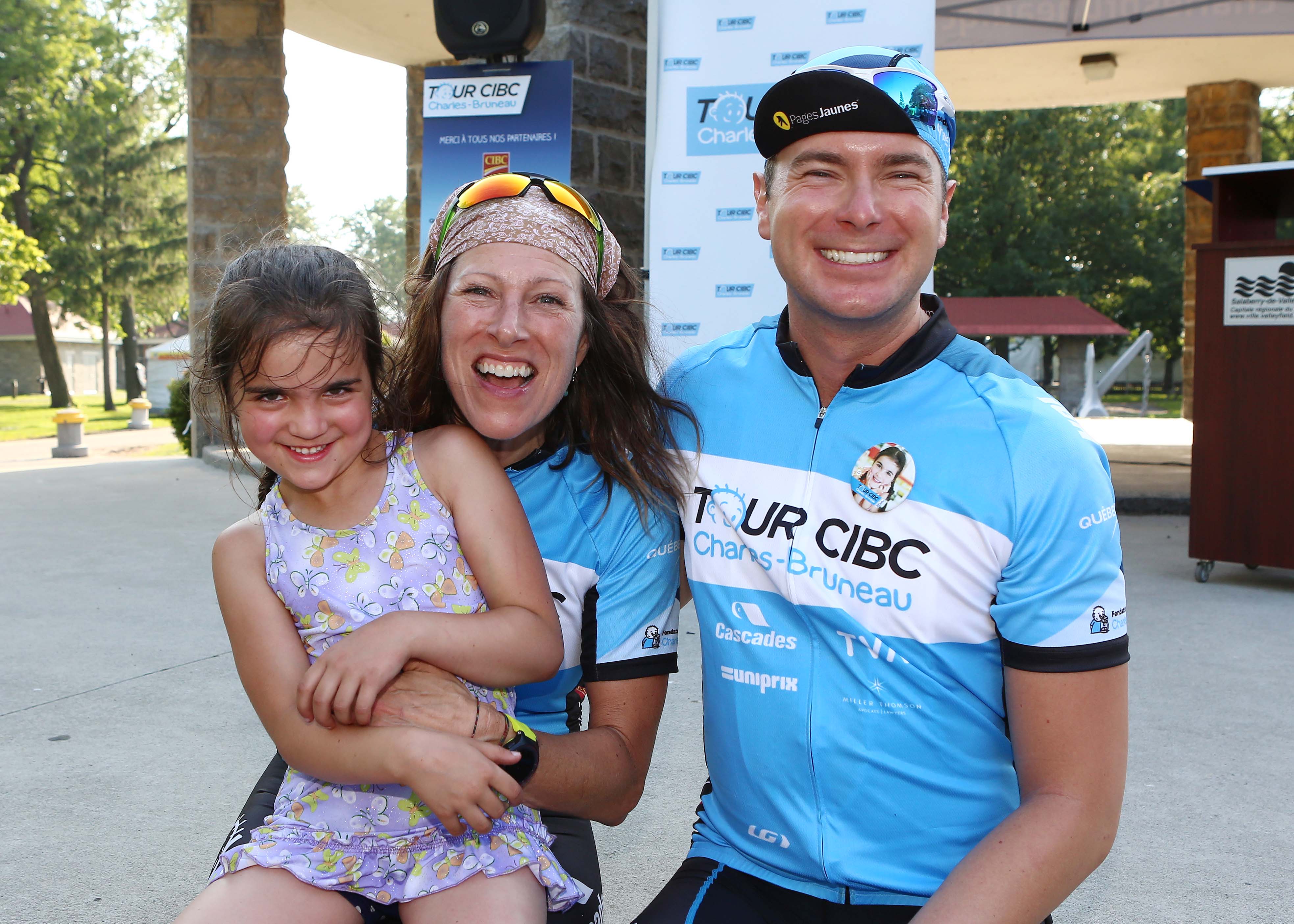 Les cyclistes du Tour CIBC Charles-Bruneau s’arrêteront au parc Sauvé