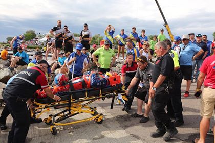 Journée difficile aux Régates de Saint-Félicien