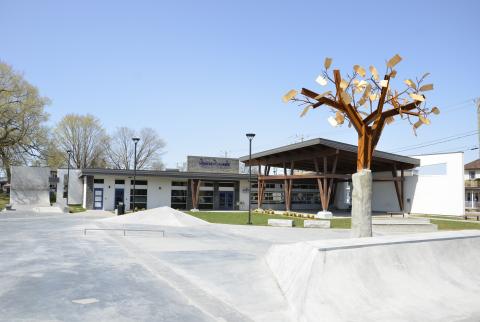 Intervention des policiers à la Maison des jeunes