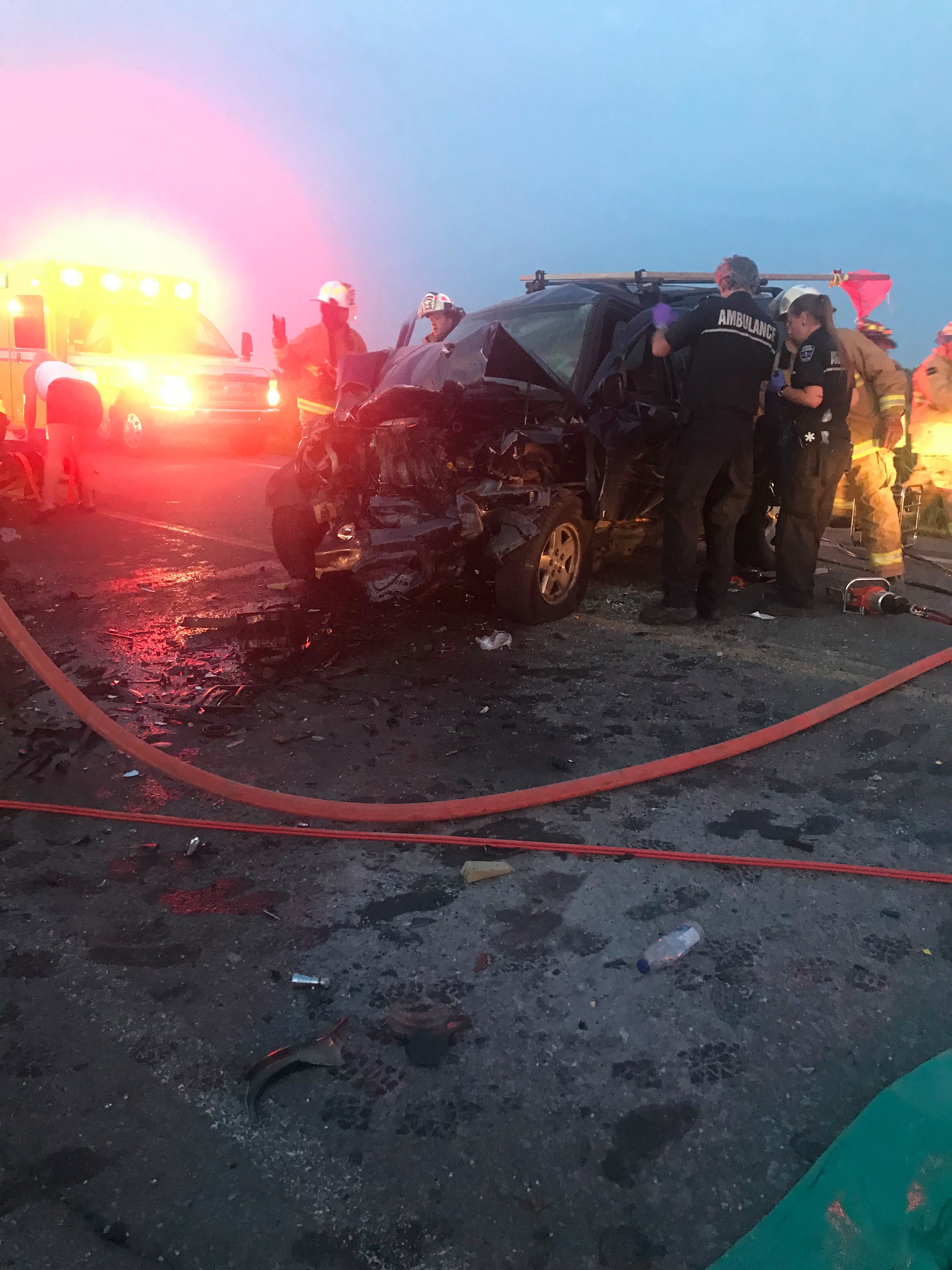 Accident de la route fatal à Saint-Stanislas-de-Kostka