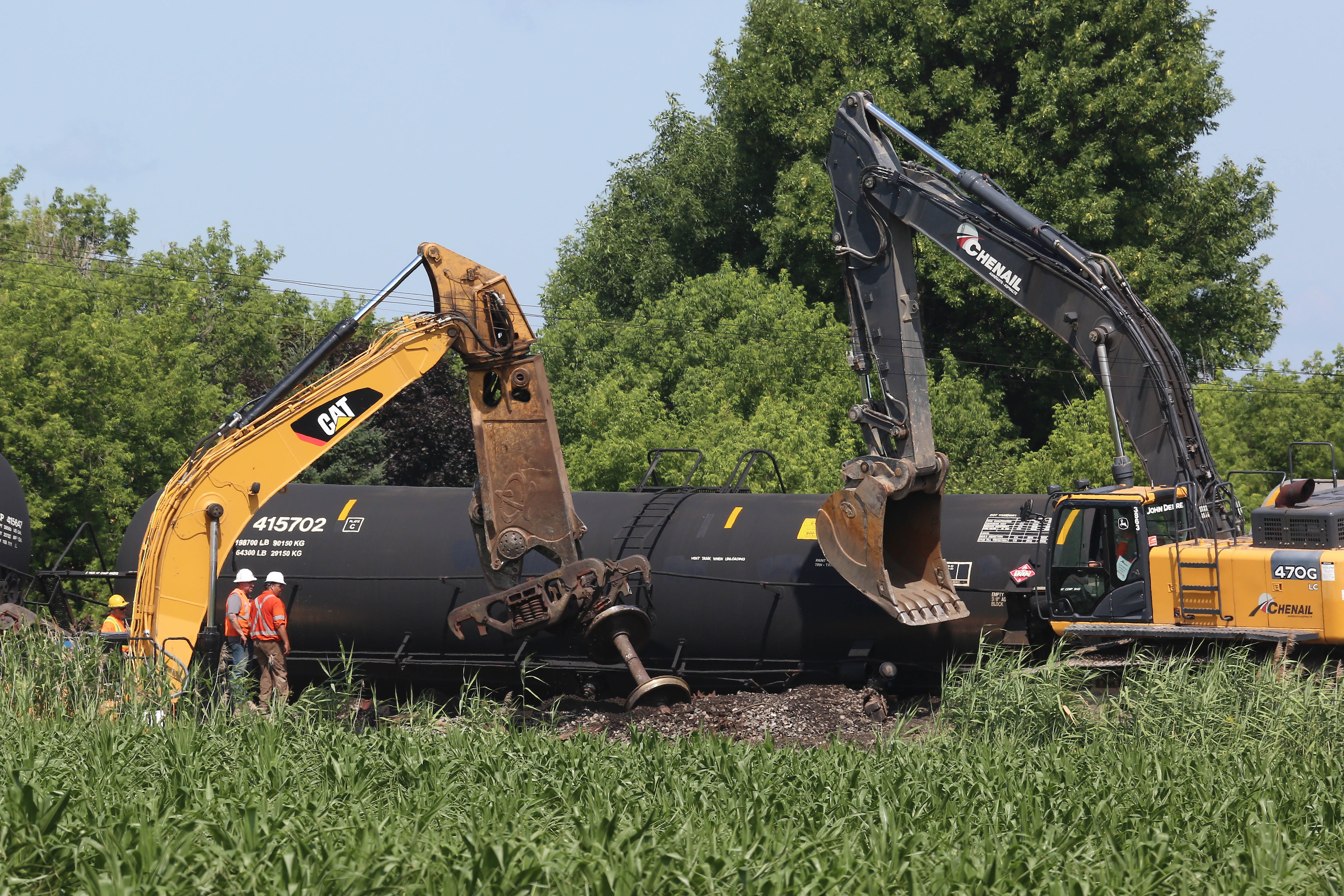 Image illustrant l'article: Catastrophe évitée de peu à Saint-Polycarpe