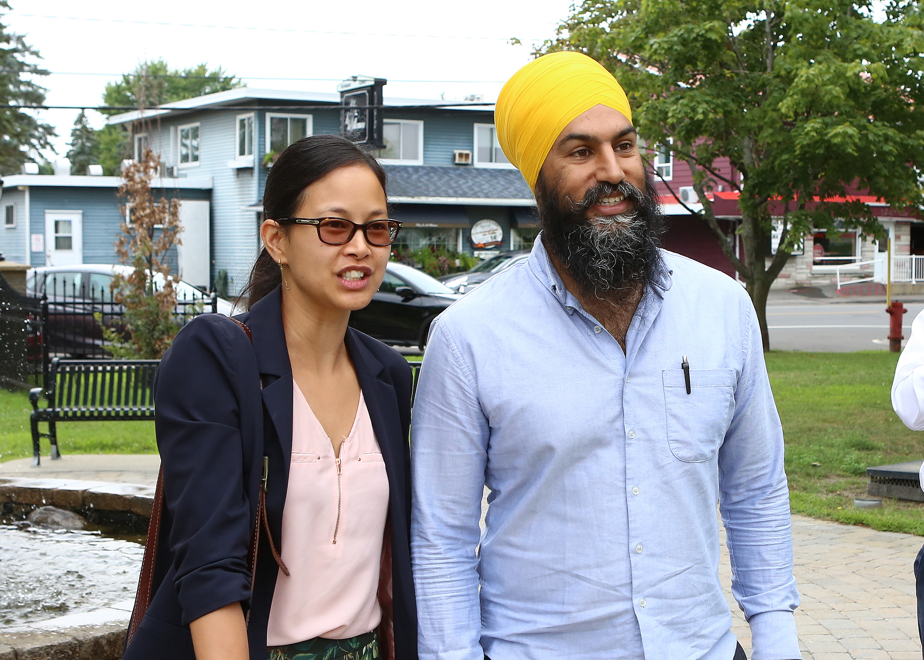 Une tournée de Jagmeet Singh dans Salaberry-Suroît