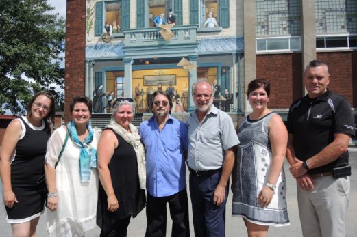 Image illustrant l'article: Beauharnois racontée sur une fresque