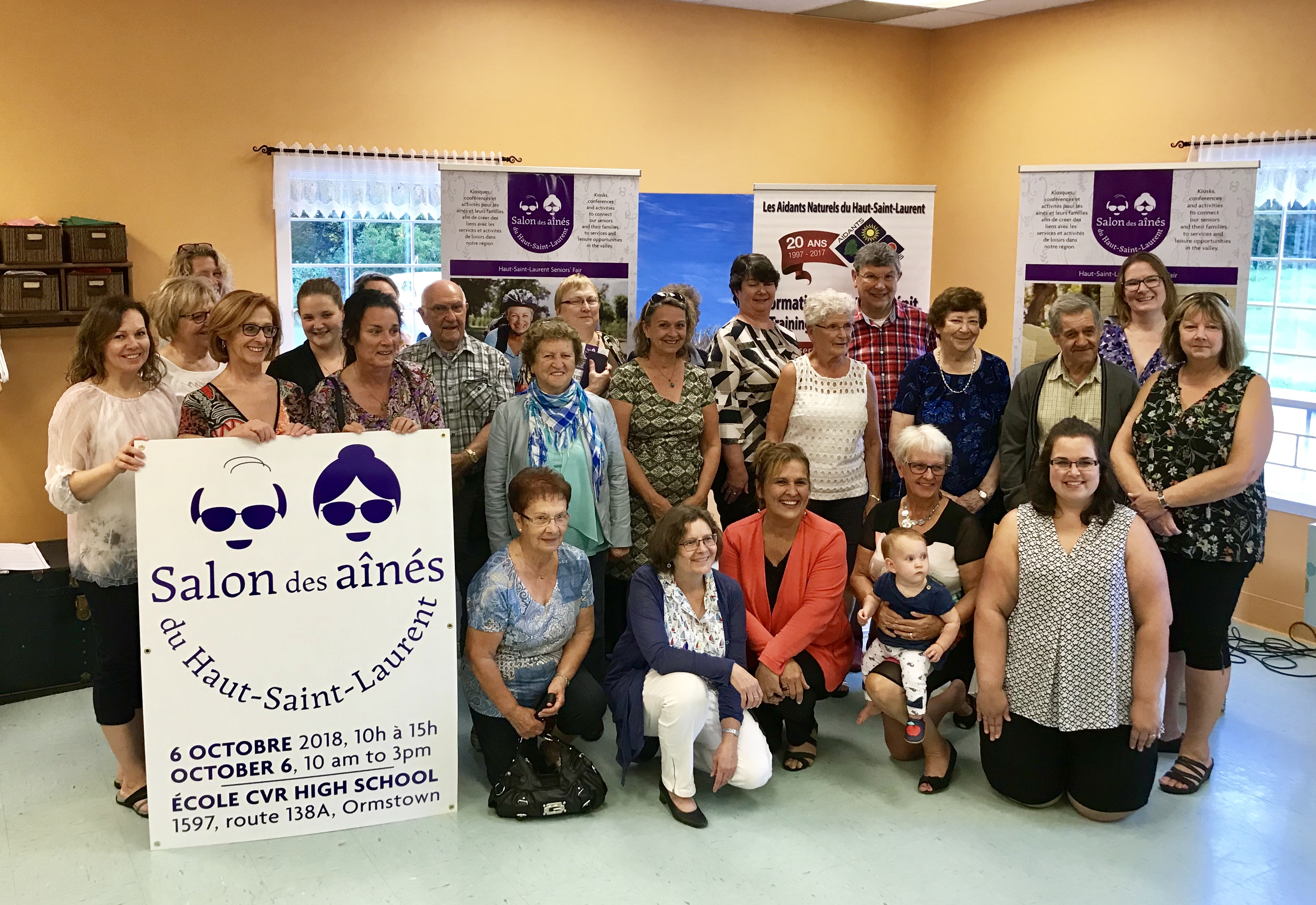 Deuxième édition du Salon des aînés du Haut-Saint-Laurent