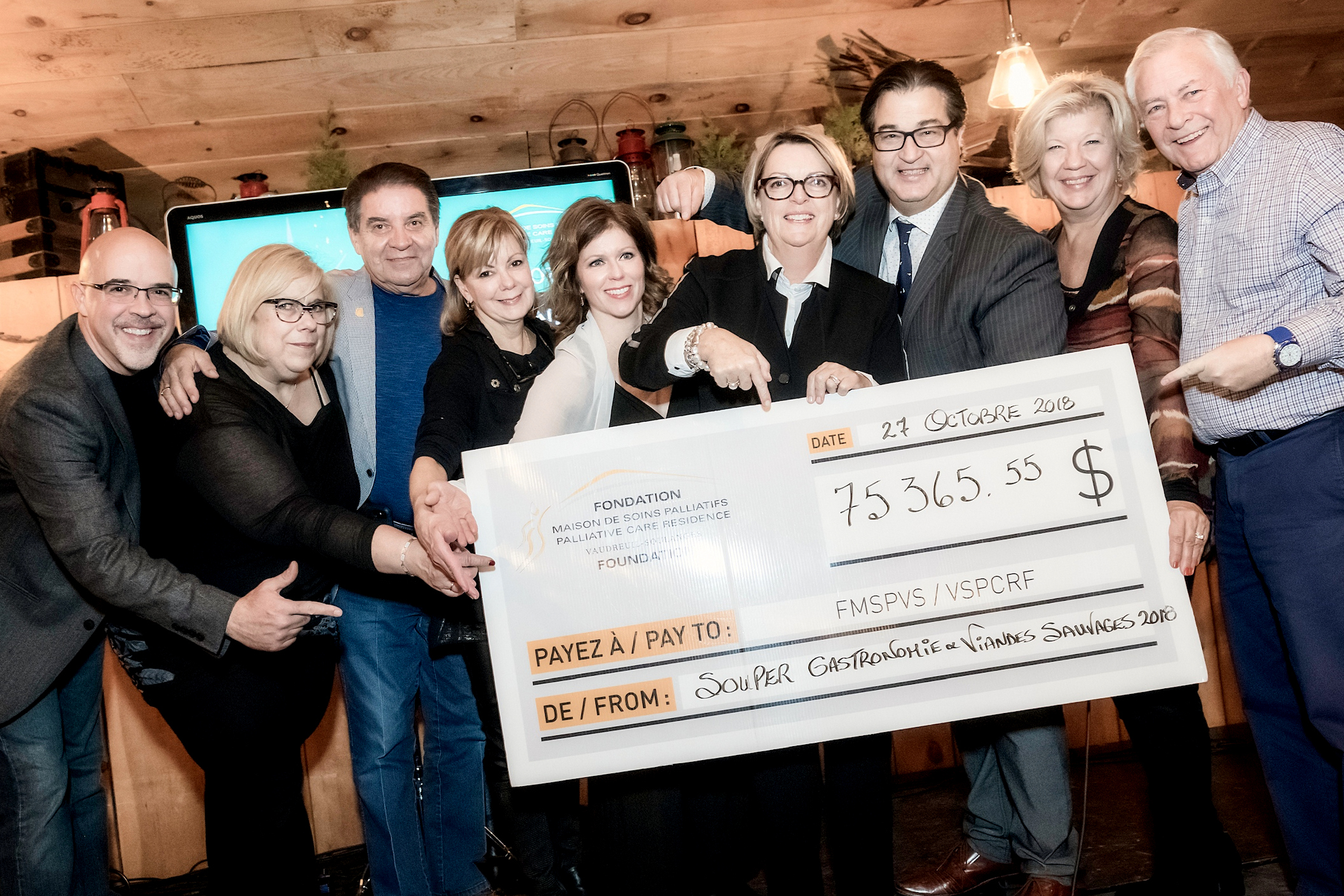 Un festin au profit de la Maison de soins palliatifs de Vaudreuil-Soulanges