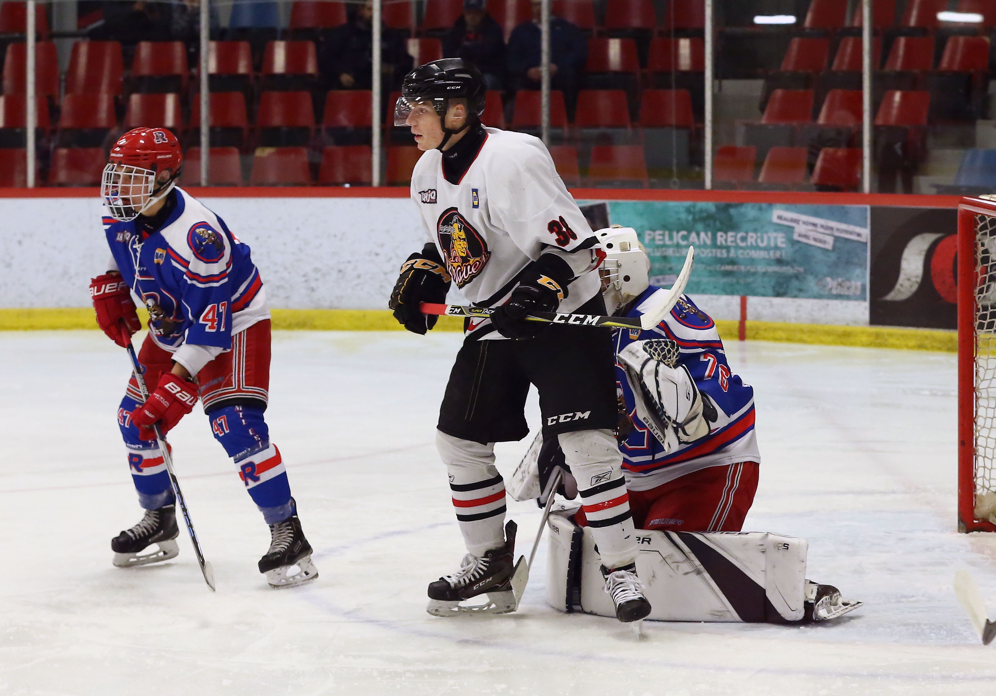 Les punitions coulent encore les Braves à Montmagny