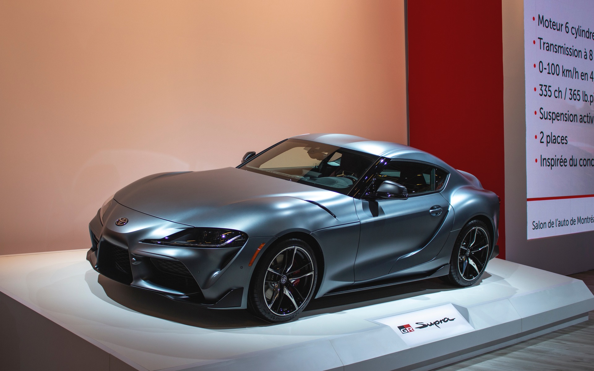 La Toyota Supra 2020 dévoilée à Montréal!