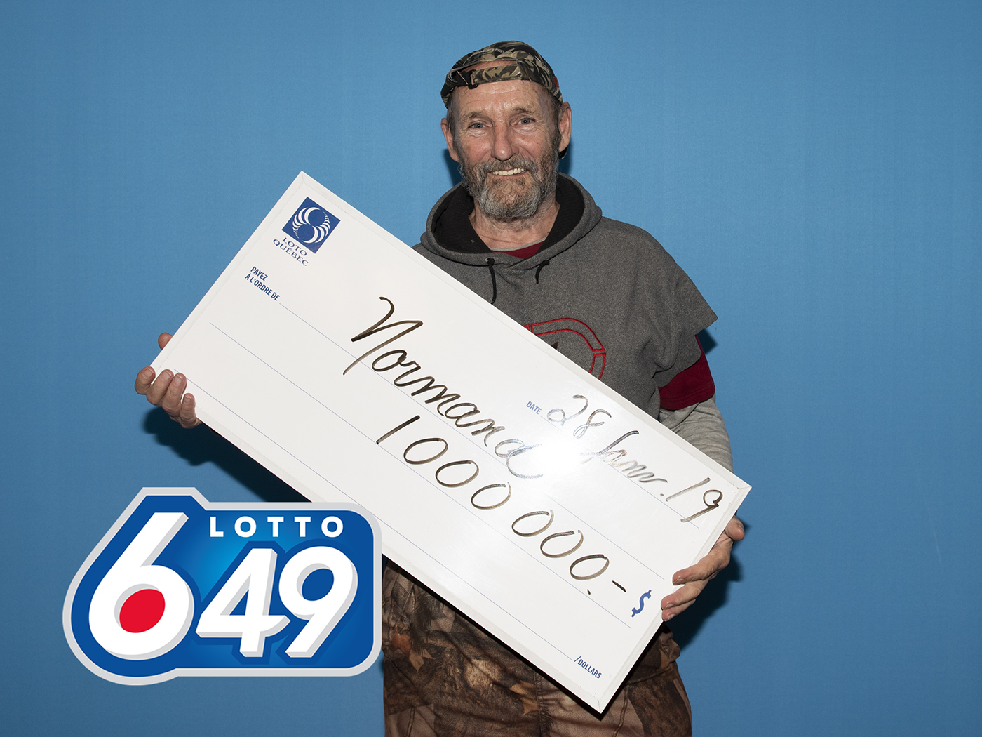 «Je viens de gagner le million !»