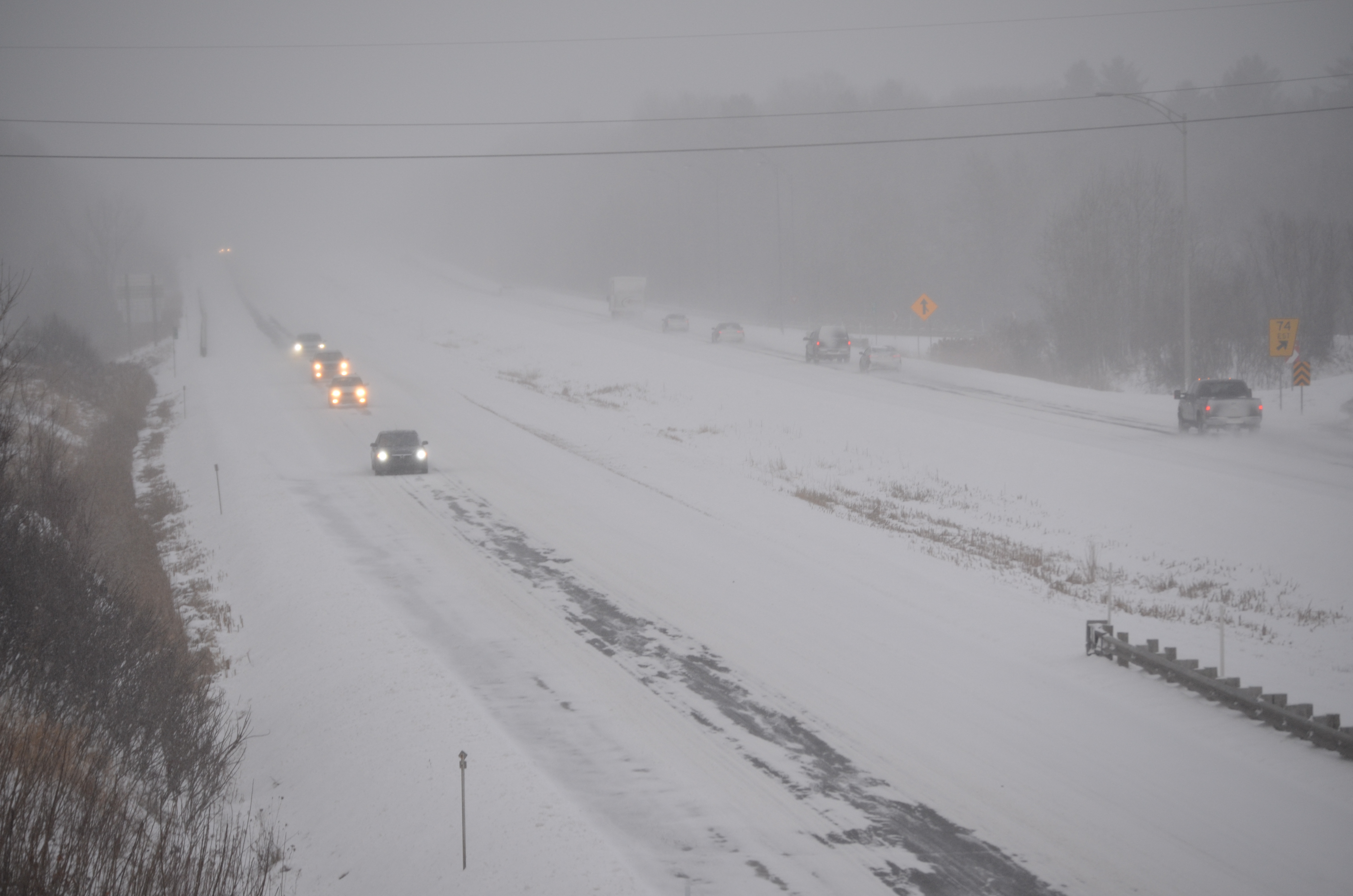 Image illustrant l'article: Matinée difficile sur les routes