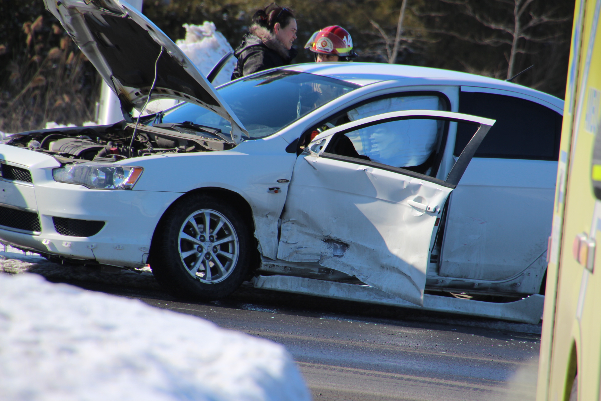 Une intersection toujours à risque