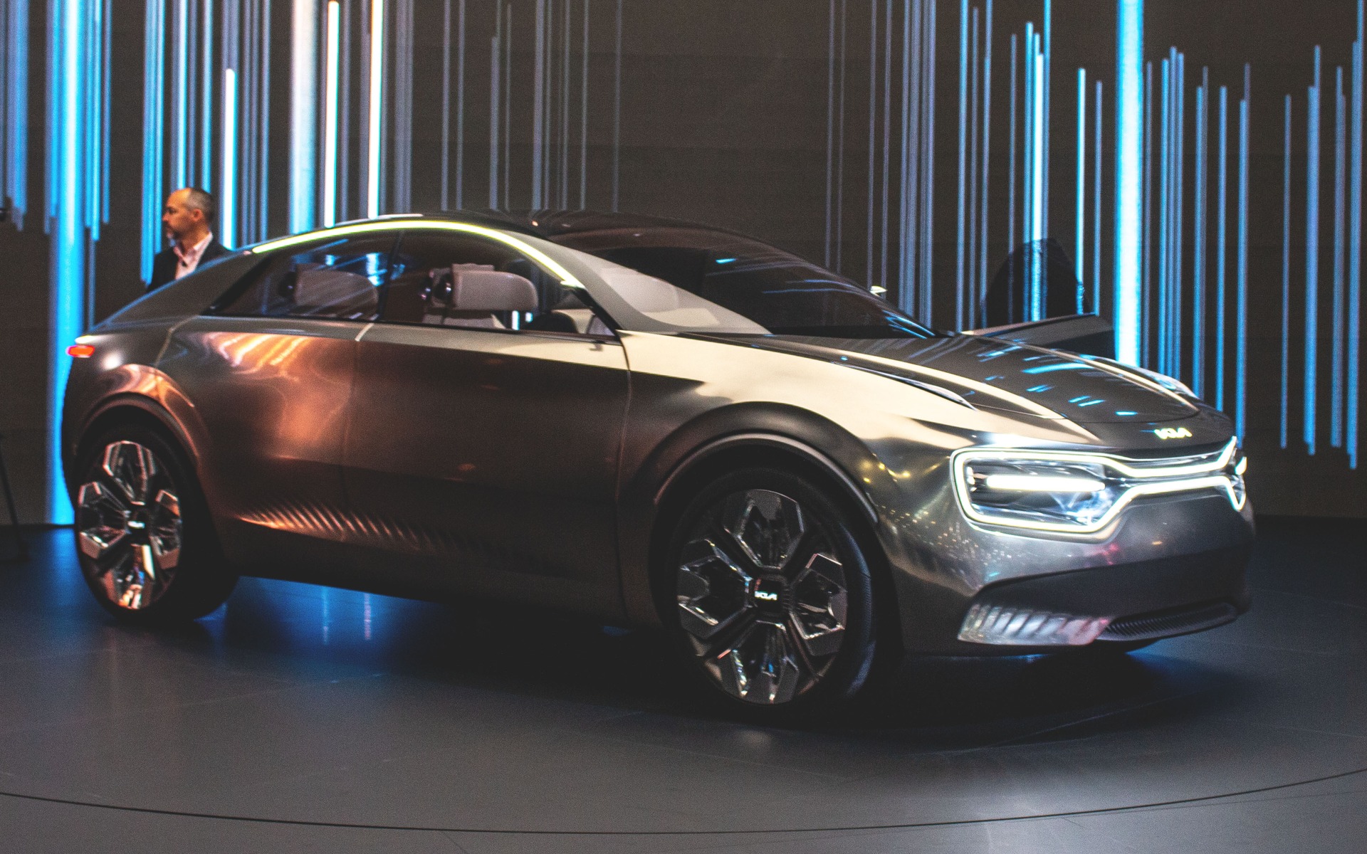 Ce nouveau concept électrique de Kia mise sur les émotions… et un cockpit hallucinant!