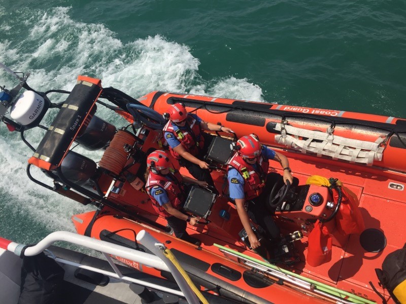 La Garde côtière canadienne s’installe au cœur du lac Saint-François