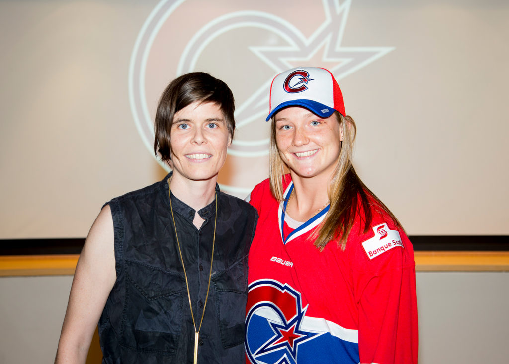 Sarah Lefort et les hockeyeuses devant l’inconnu