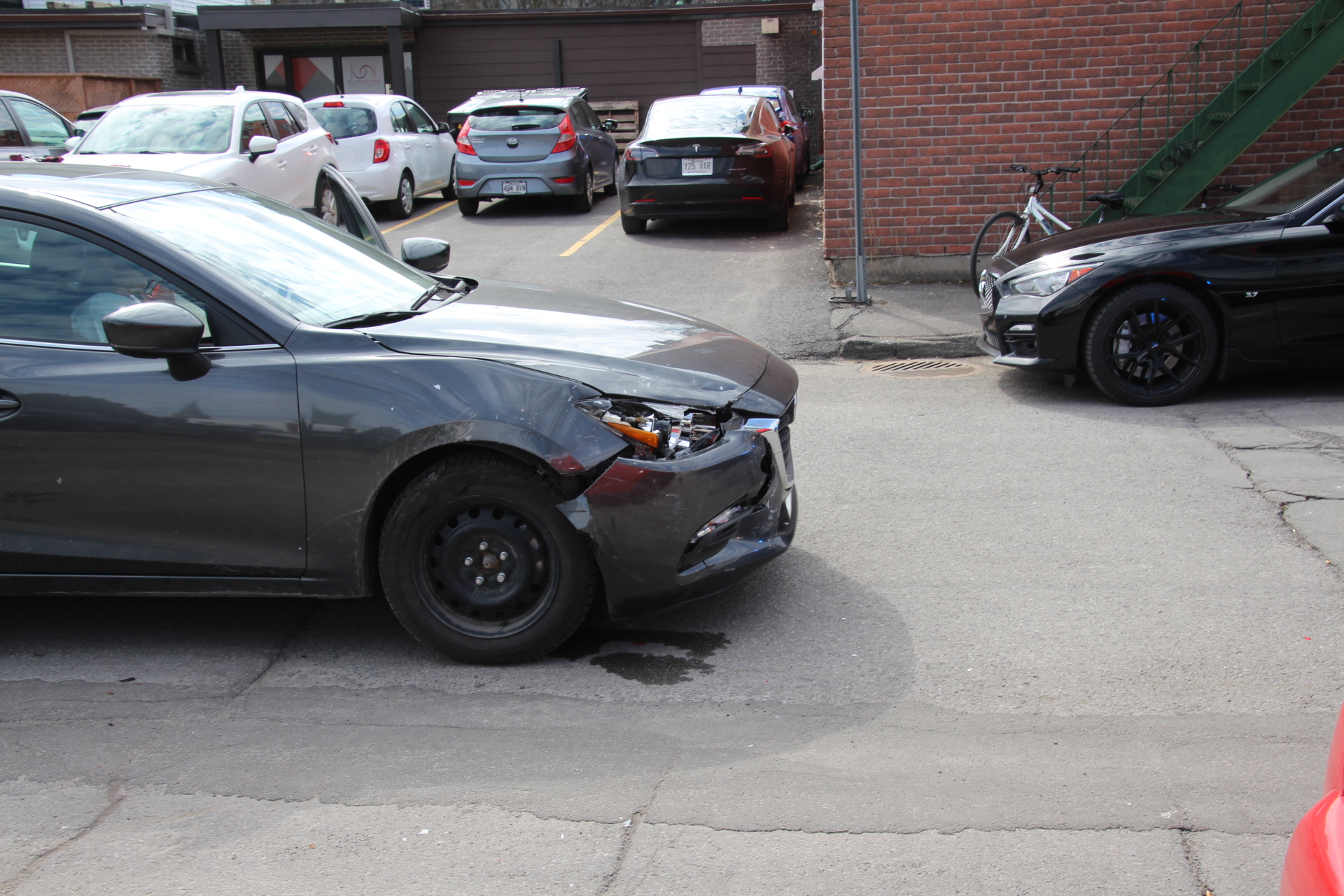 Sortie de cour inopportune