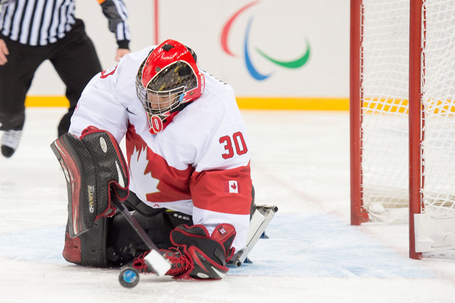 Image illustrant l'article: Dominic Larocque et le Canada en demi-finale