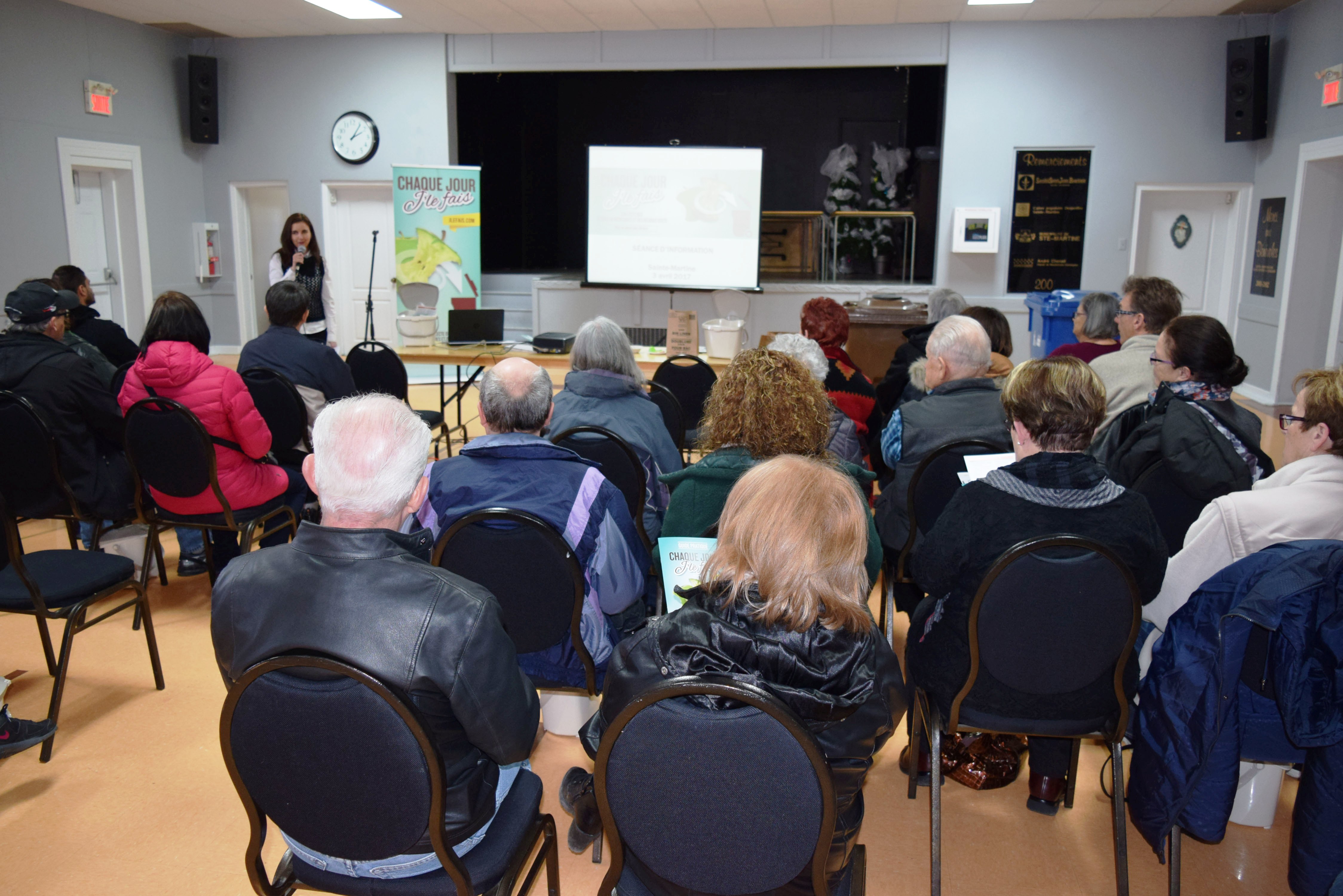 Des séances d’information sur la collecte du bac brun
