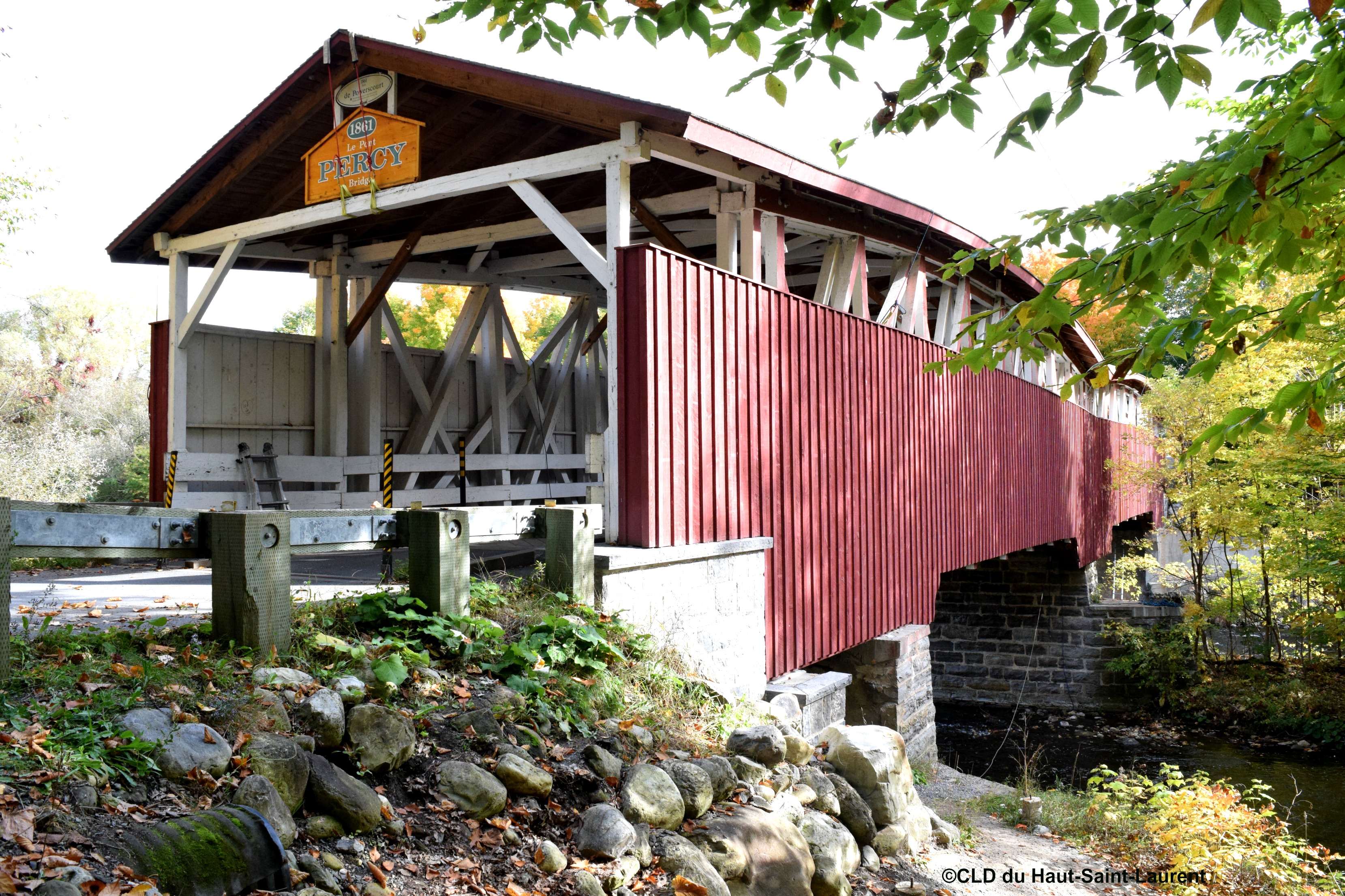 Image illustrant l'article: Le pont Percy immortalisé sur un timbre-poste